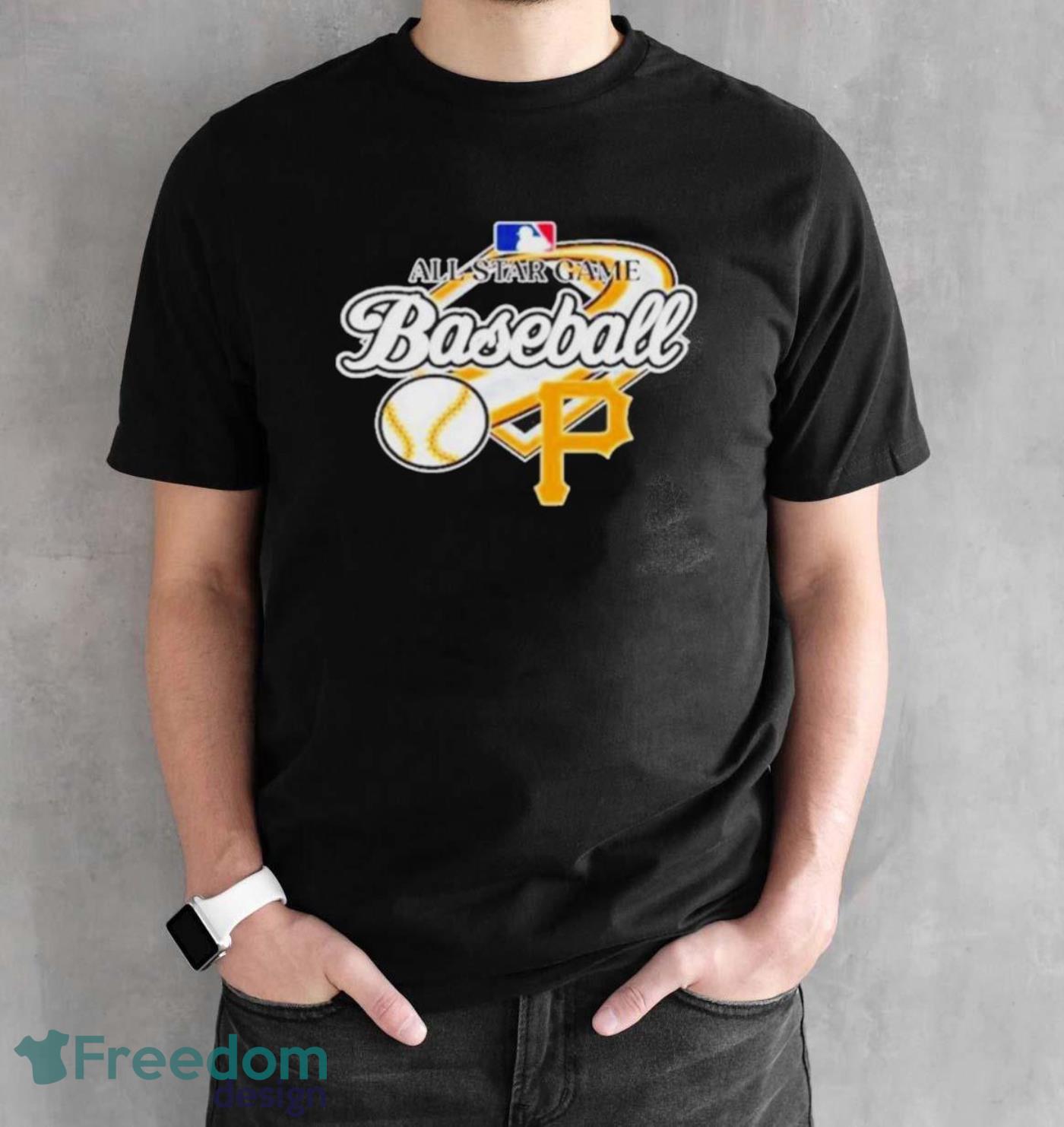 pittsburgh pirates all star game baseball logo 2023 shirt - Black Unisex T-Shirt