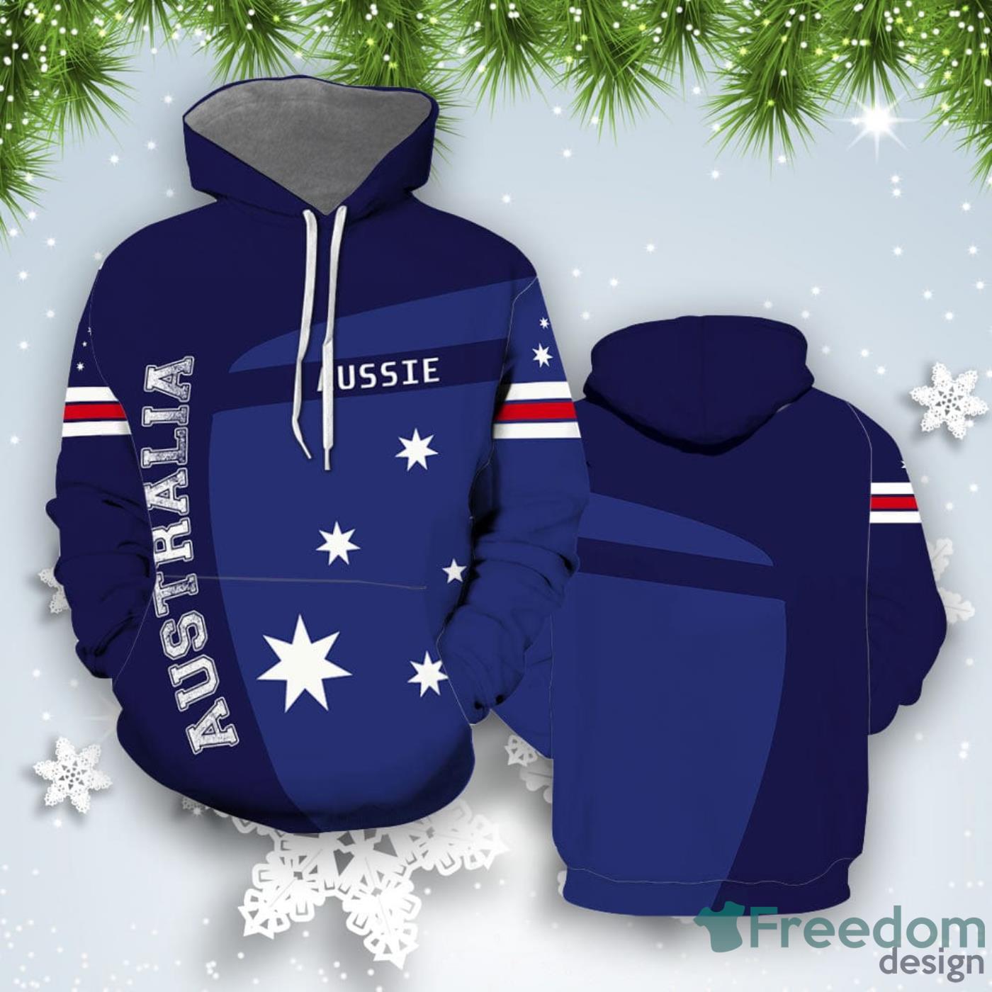 Products Australia All Over Print 3D Hoodie Special Gift Product Photo 1