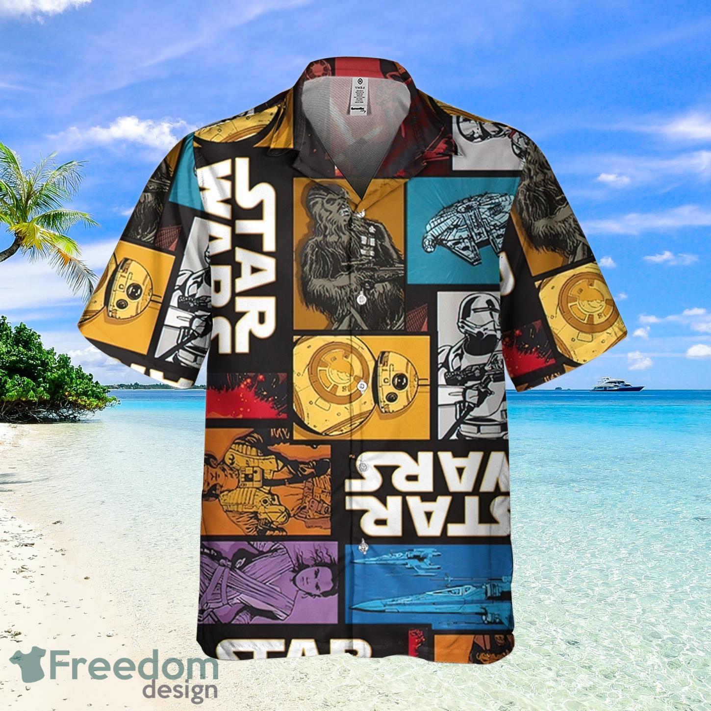 Star Wars Colorful Tropical Darth Vader Stormtrooper Disney Fans Gift Star  Wars Hawaiian Shirt And Shorts - Freedomdesign