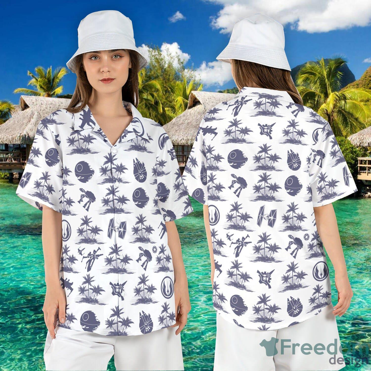 Star Wars Hawaiian Spaceship Summer Shirt For Men