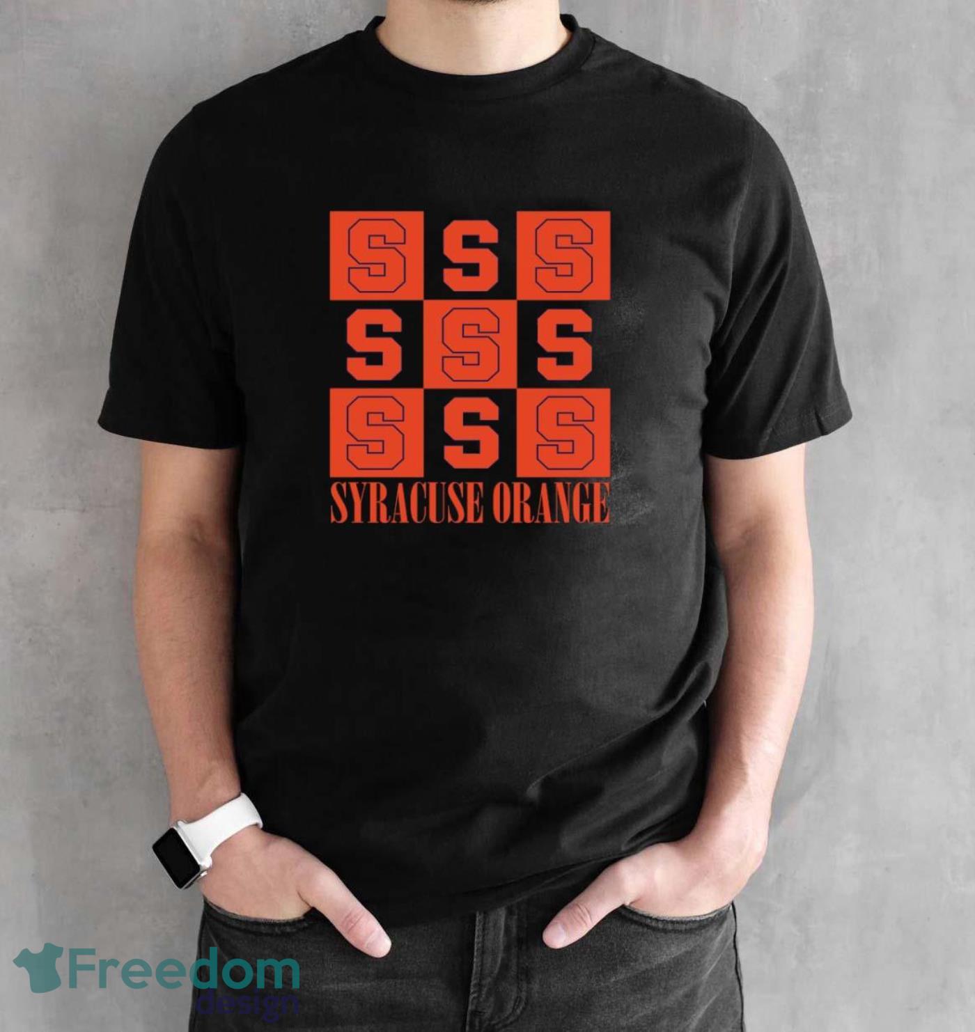 Syracuse Orange chessboard logo 2023 shirt - Black Unisex T-Shirt