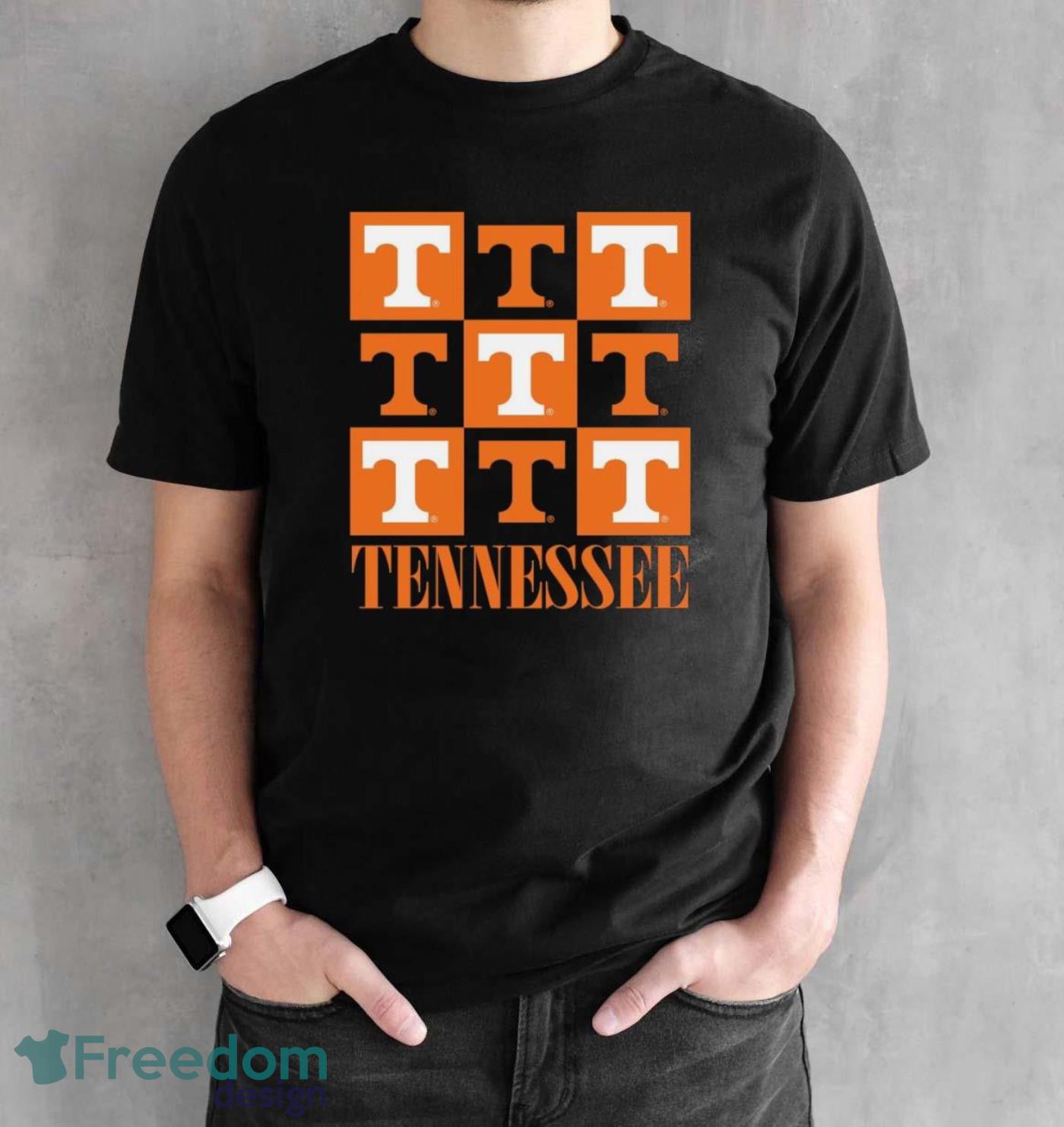 Tennessee Volunteers Checkerboard 2023 shirt - Black Unisex T-Shirt