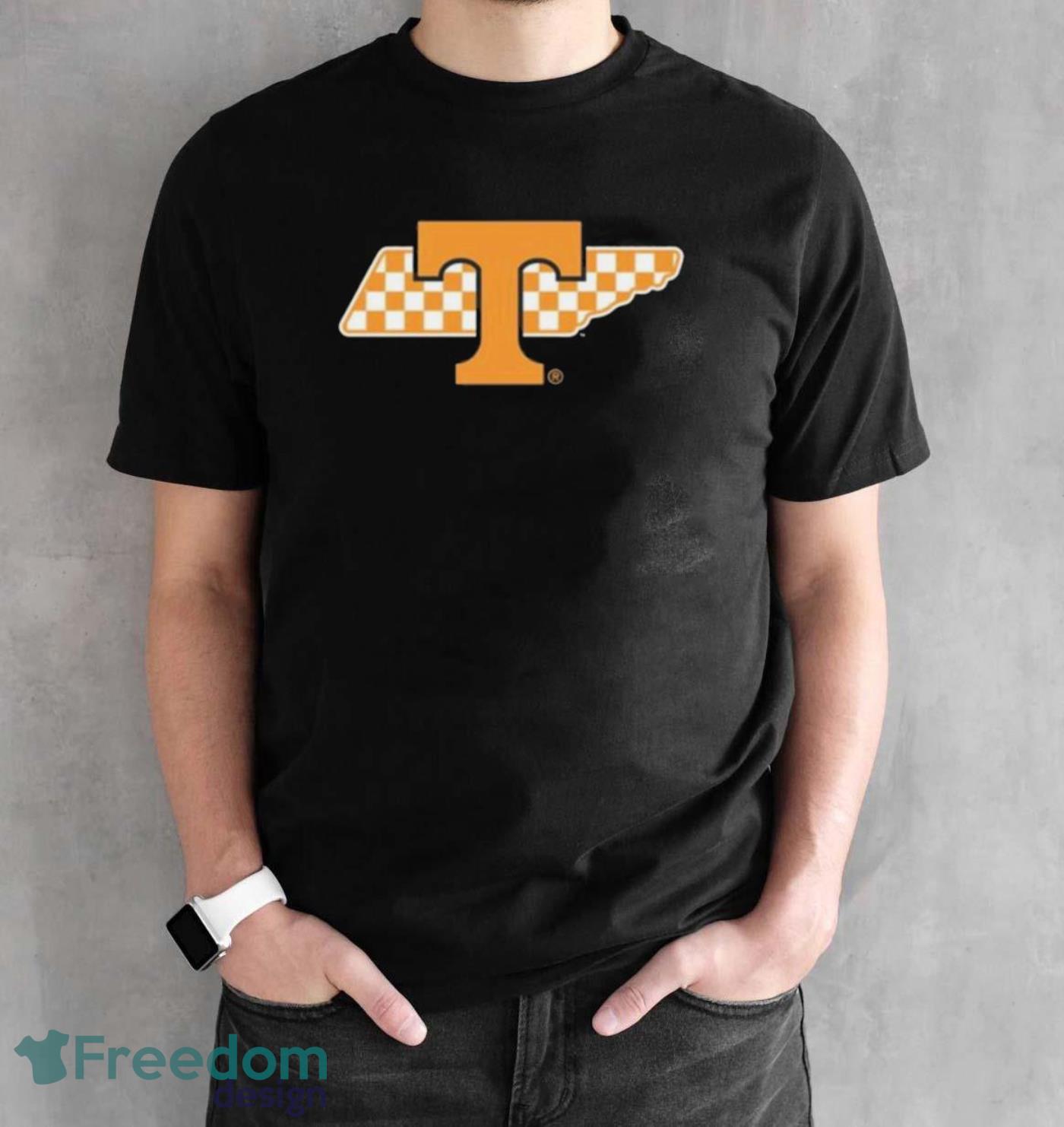 Tennessee Volunteers Colosseum State Outline T-Shirt - Black Unisex T-Shirt