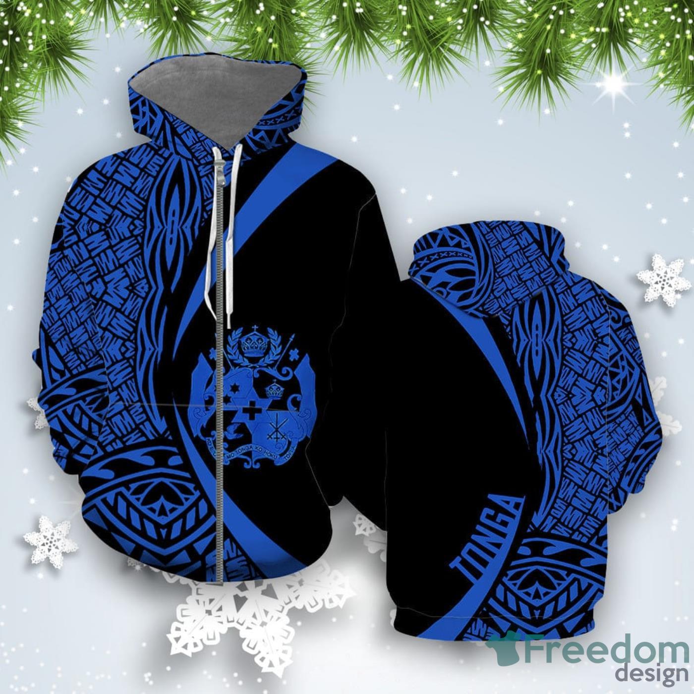 Tonga Polynesian Style All Over Print Hoodie For Men And Women Best Gift Product Photo 2