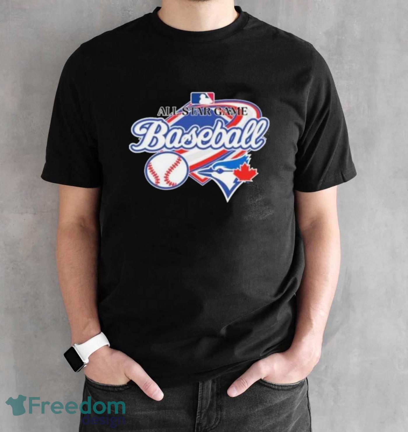 Toronto Blue Jays All Star Game Baseball Logo 2023 Shirt - Black Unisex T-Shirt