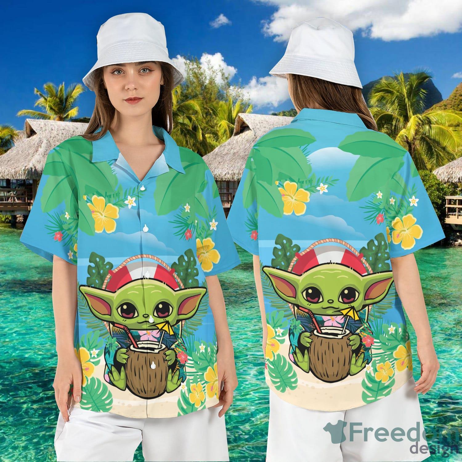 Baby Yoda Hawaii Shirt Baby Yoda Shirt Hawaii Shirt Men 