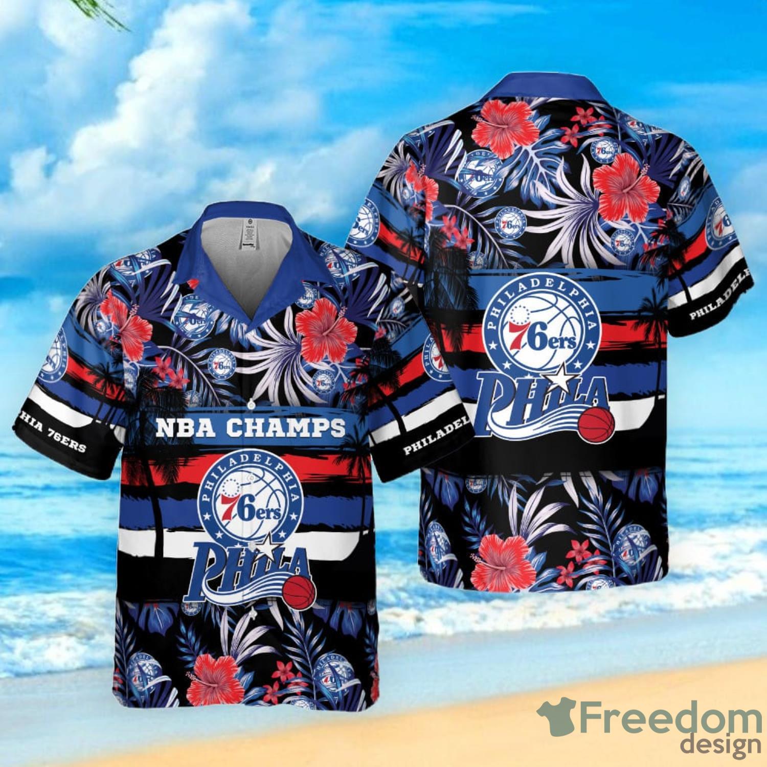 Philadelphia 76ers Basketball Association 2023 Hawaiian Shirt