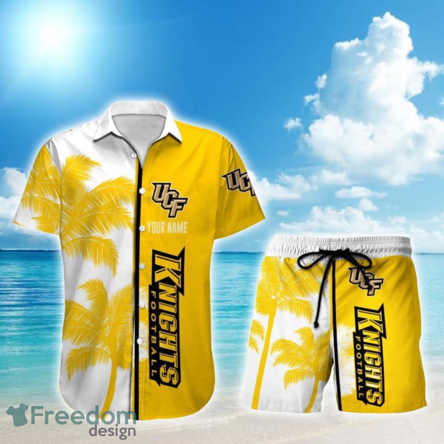 LIMITED] UCF Knights Summer Hawaiian Shirt And Shorts, With Tropical  Patterns For Fans