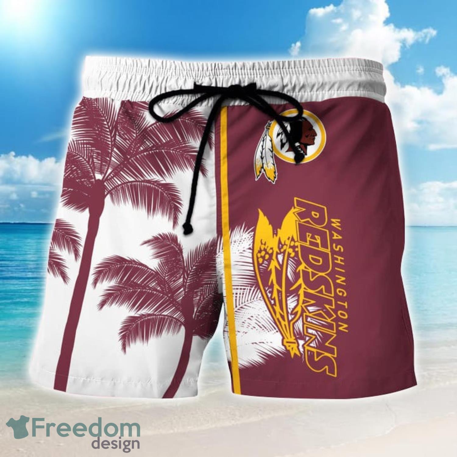 BEST] Washington Redskins NFL Customized Summer Hawaiian