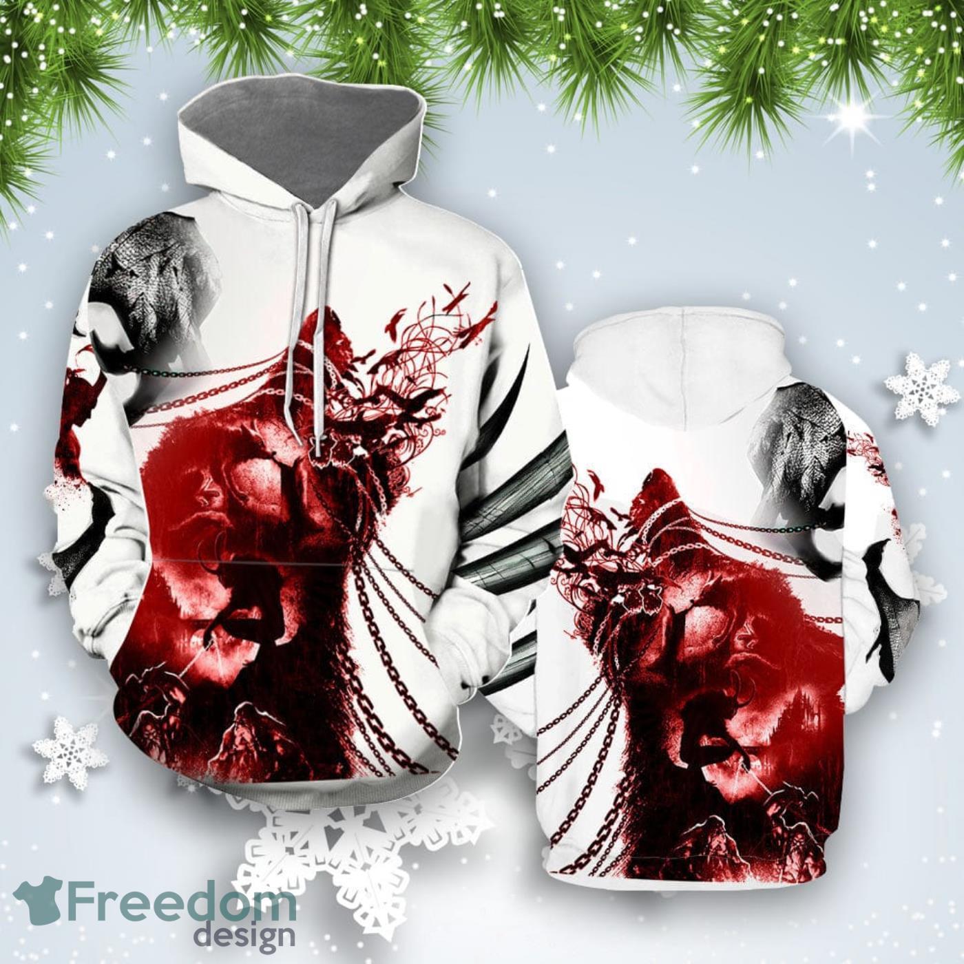Wolf All Over Print Hoodie For Men And Women Best Gift Product Photo 1
