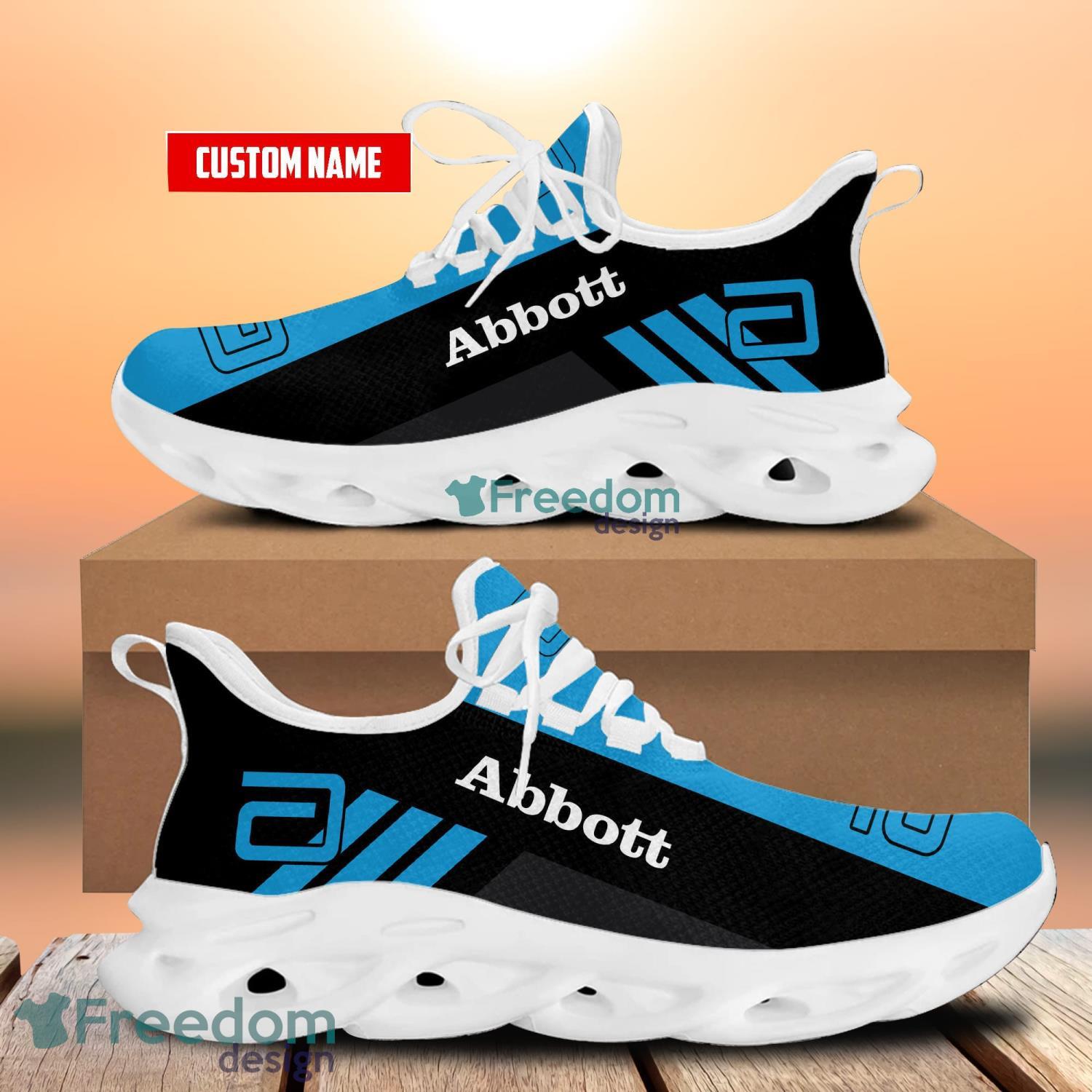 Abbott Running Shoes Trending Max Soul Shoes Sport Sneakers Blue Striped Product Photo 2
