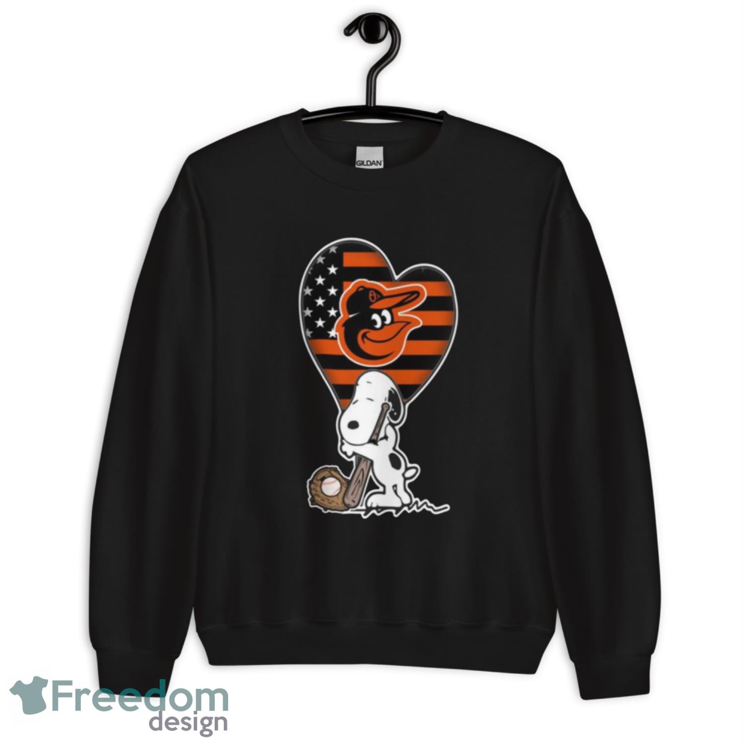 Baltimore Orioles MLB Baseball The Peanuts Movie Adorable Snoopy T Shirt -  Freedomdesign