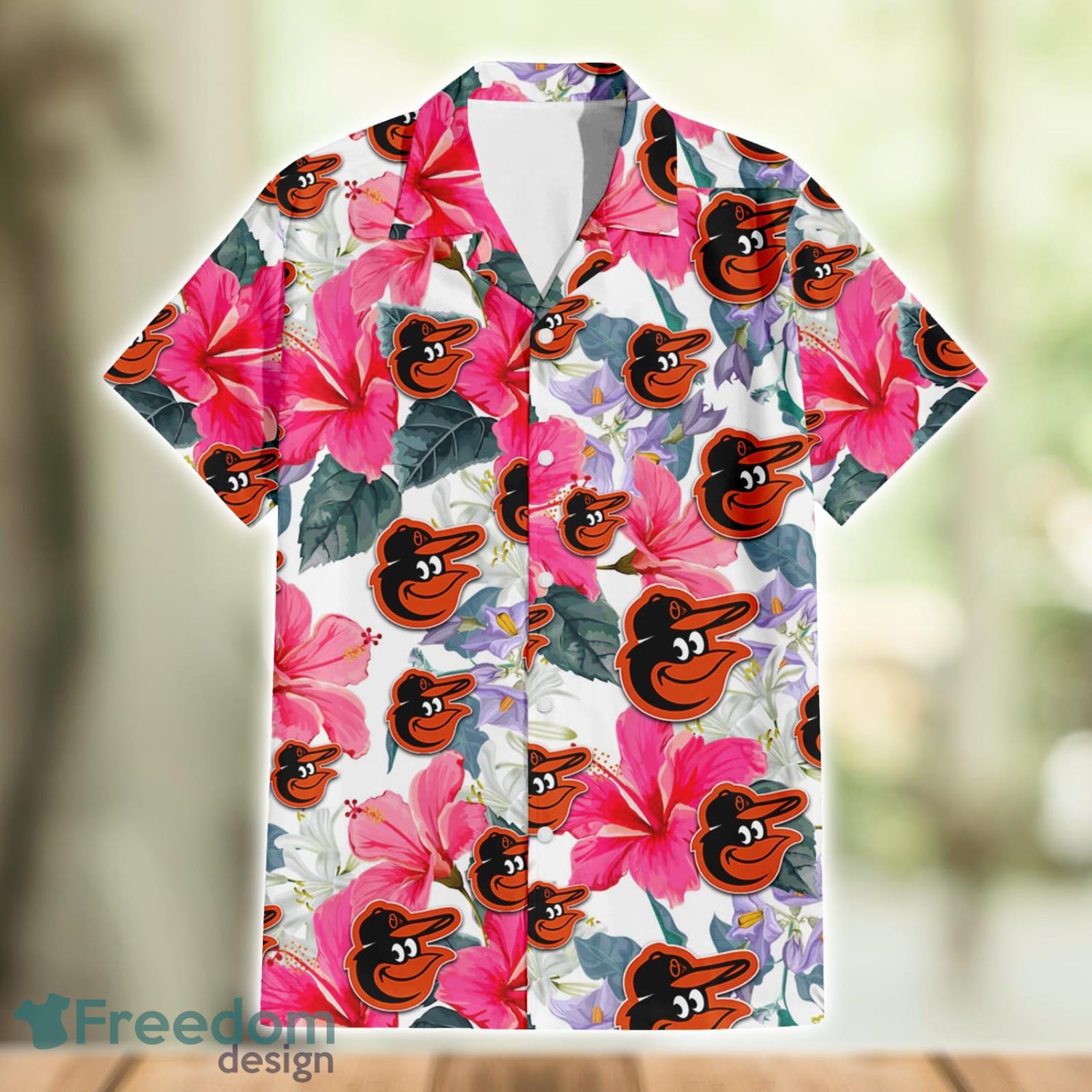 Baltimore Orioles Tropical Hawaiian Shirt