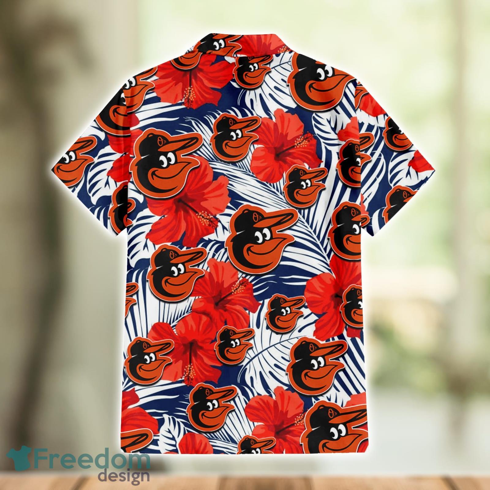 Baltimore Orioles Green Leaf Pattern Tropical Hawaiian Shirt For Men And  Women - Freedomdesign