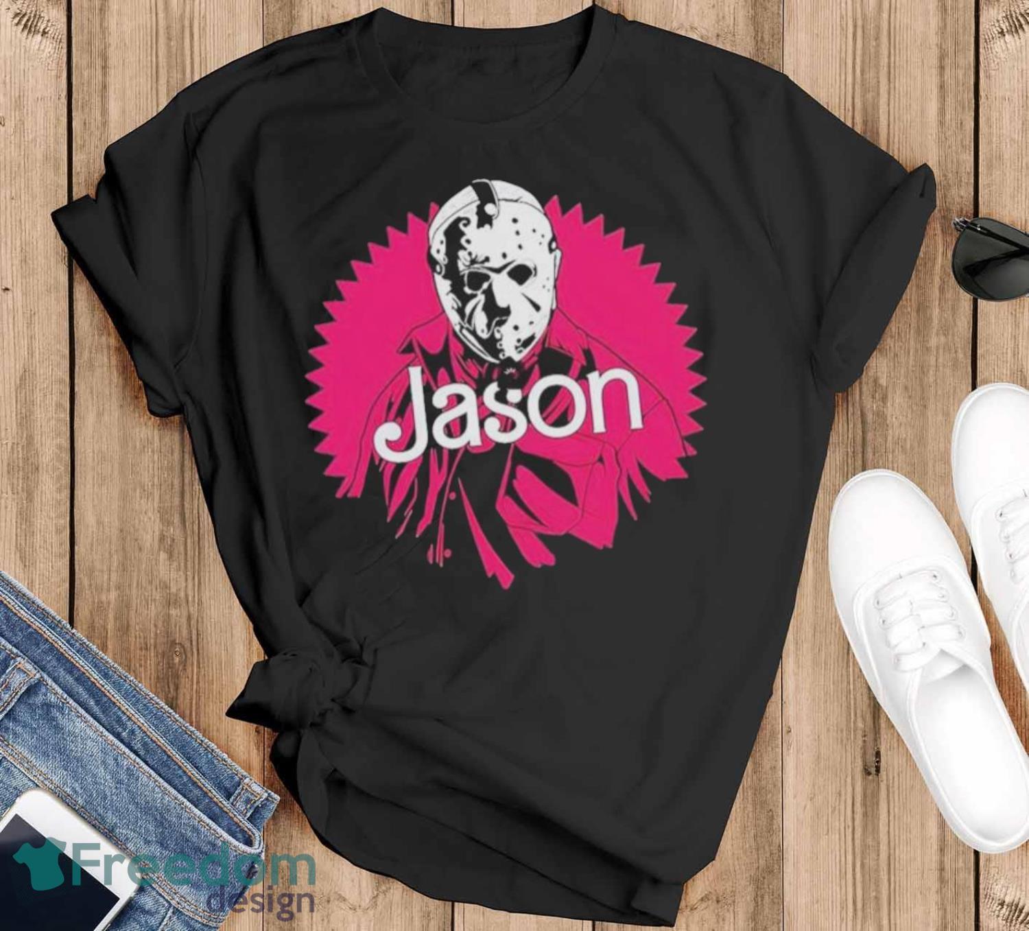 Barbie Jason Voohress Halloween Shirt - Black T-Shirt