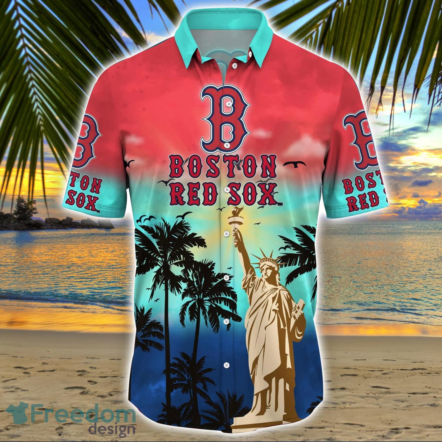 Mlb Boston Red Sox Grateful Dead Hawaiian Shirt