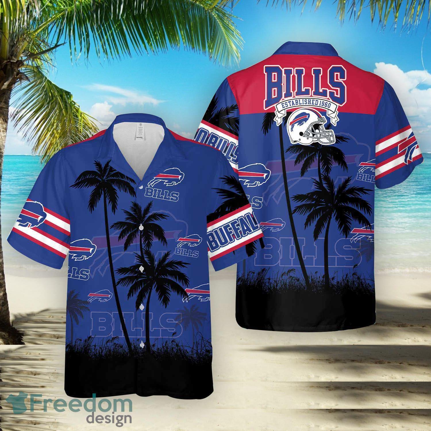Buffalo Bills NFL Vintage Coconut Tropical Hawaiian Shirt For Men And Women  - Freedomdesign