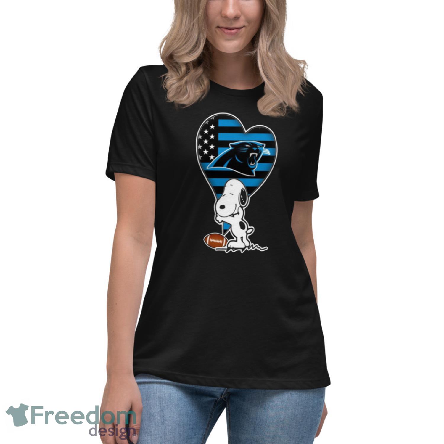 Carolina Panthers NFL Football The Peanuts Movie Adorable Snoopy T Shirt -  Freedomdesign