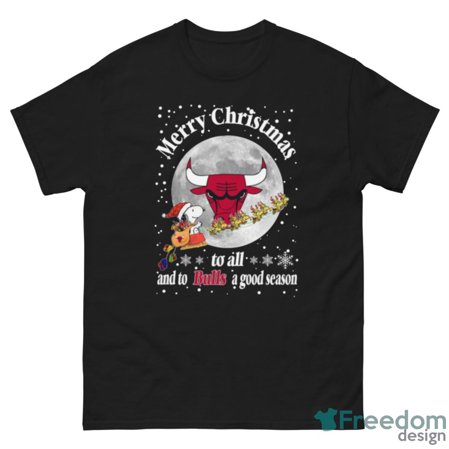 Chicago Bulls Merry Christmas To All And To Bulls A Good Season NBA Basketball Sports T Shirt - G500 Men’s Classic Tee