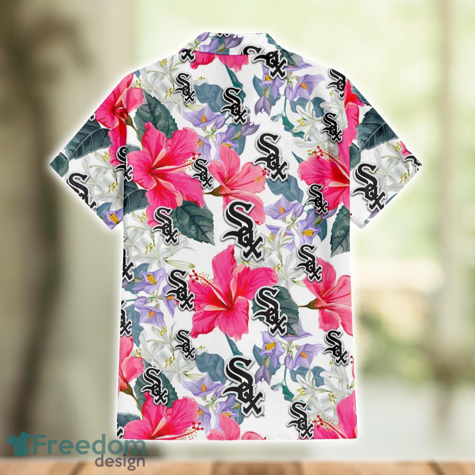 2023 Chicago White Sox Flower Hawaiian Shirt For Men And Women Summer Gift  - Freedomdesign