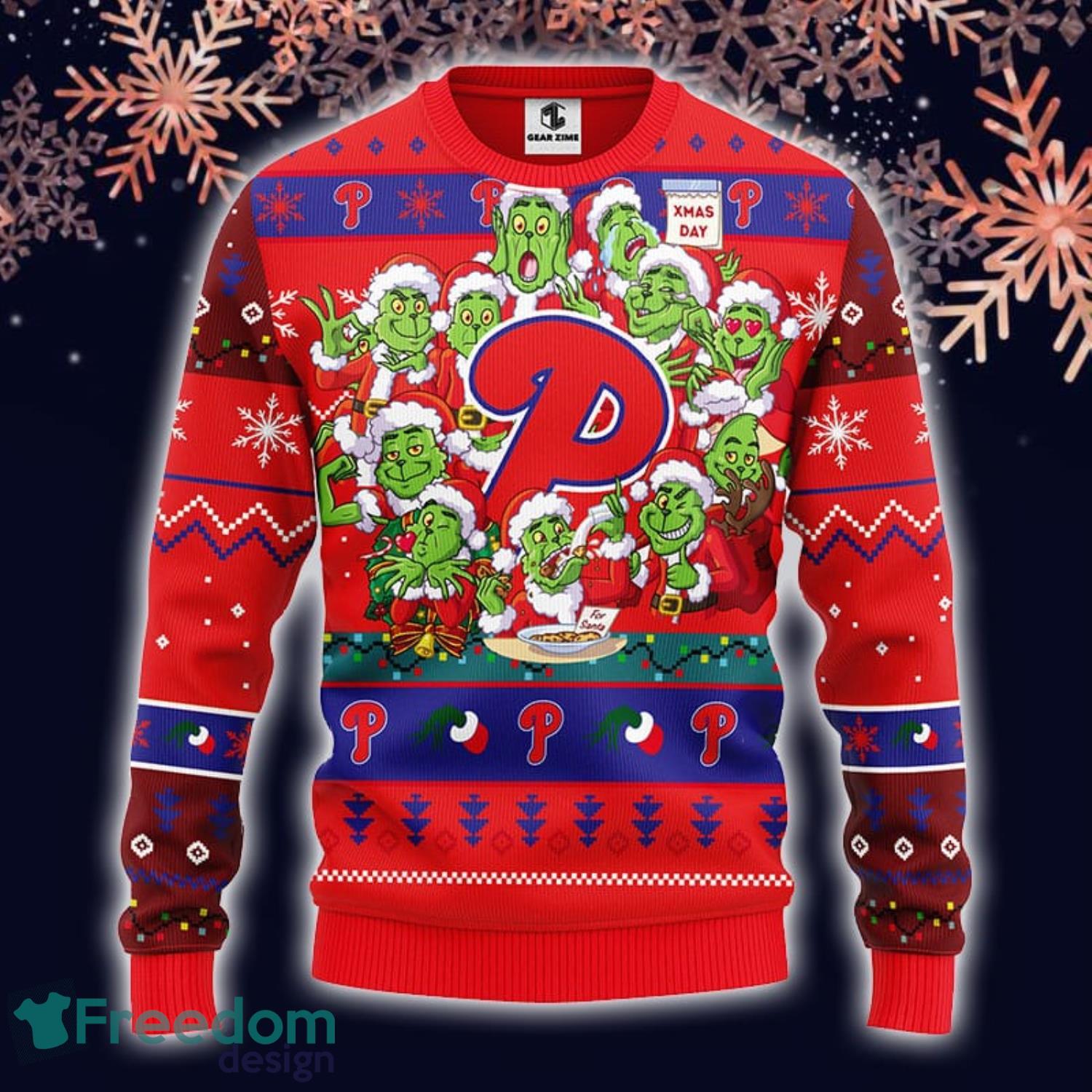 Miami Dolphins Fans Pattern Reindeer Ugly Christmas Sweater - Freedomdesign