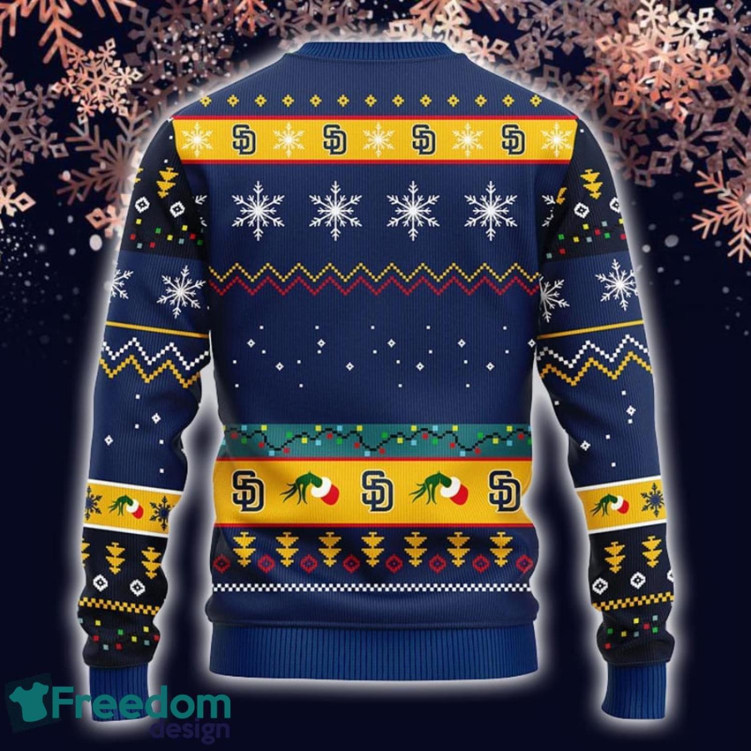 Seattle Seahawks Fans Pattern Trend Ugly Christmas Sweater - Freedomdesign