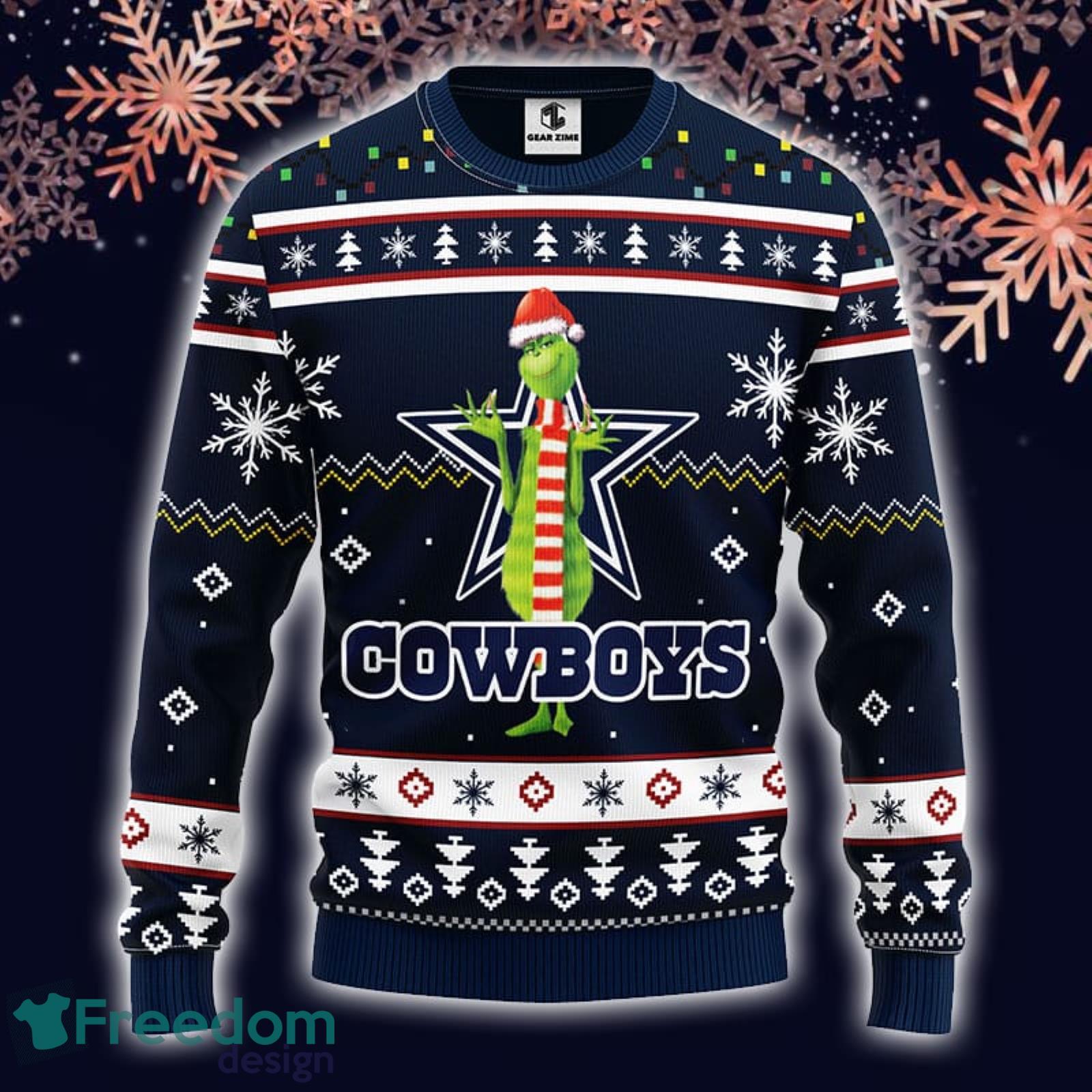 dallas cowboys women's ugly sweater