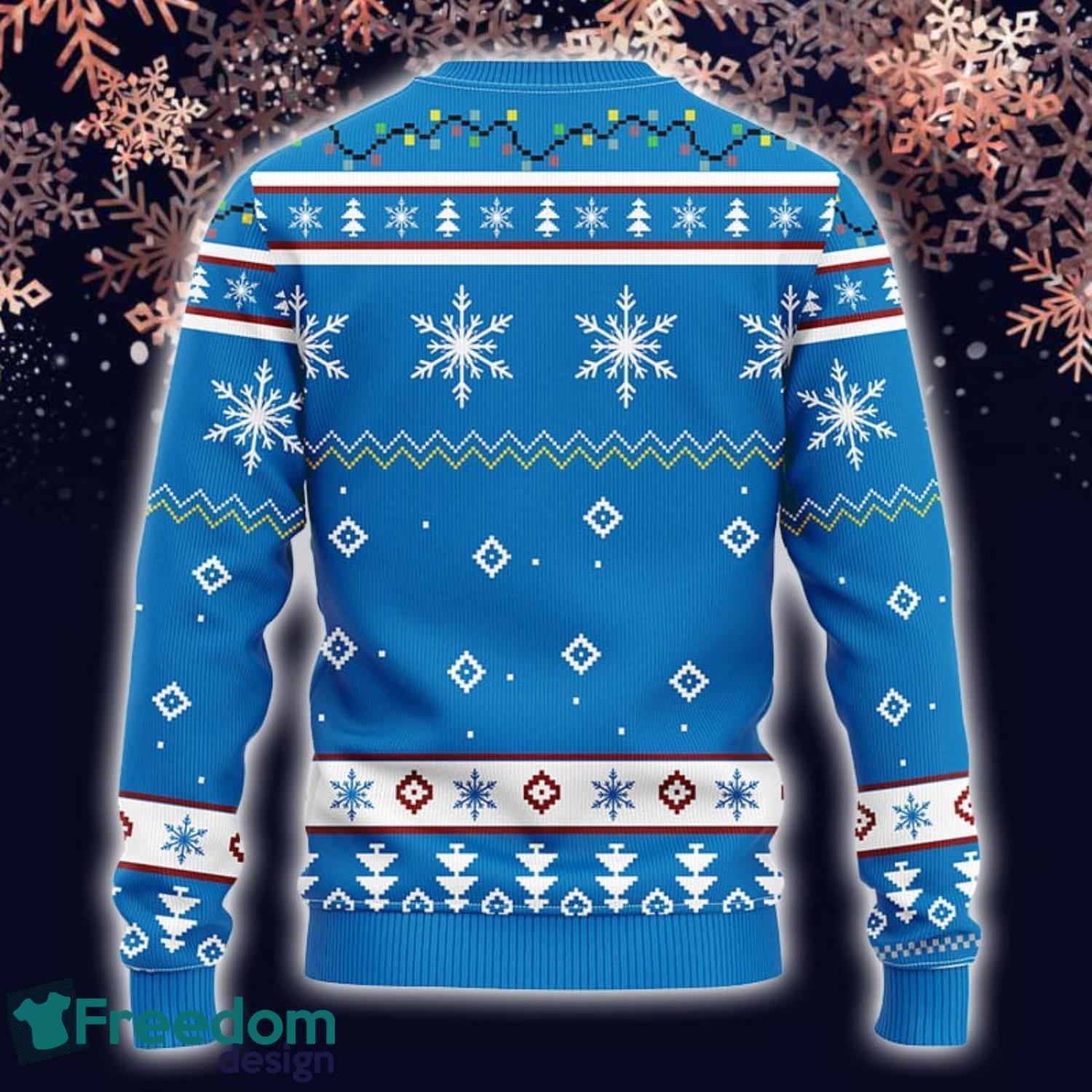 NFL Detroit Lions Logo Ideas Ugly Christmas Sweater For Men And