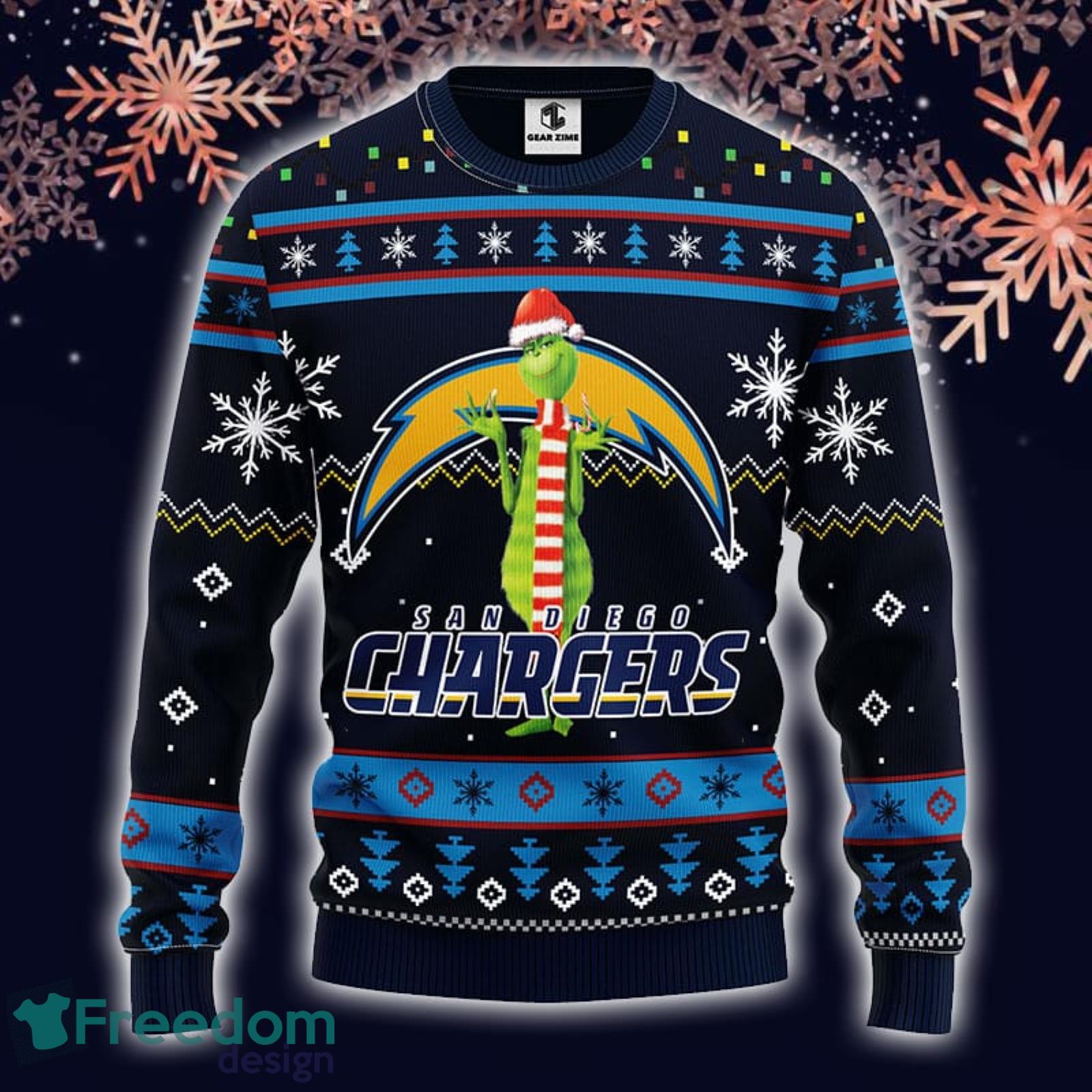 san diego chargers sweater