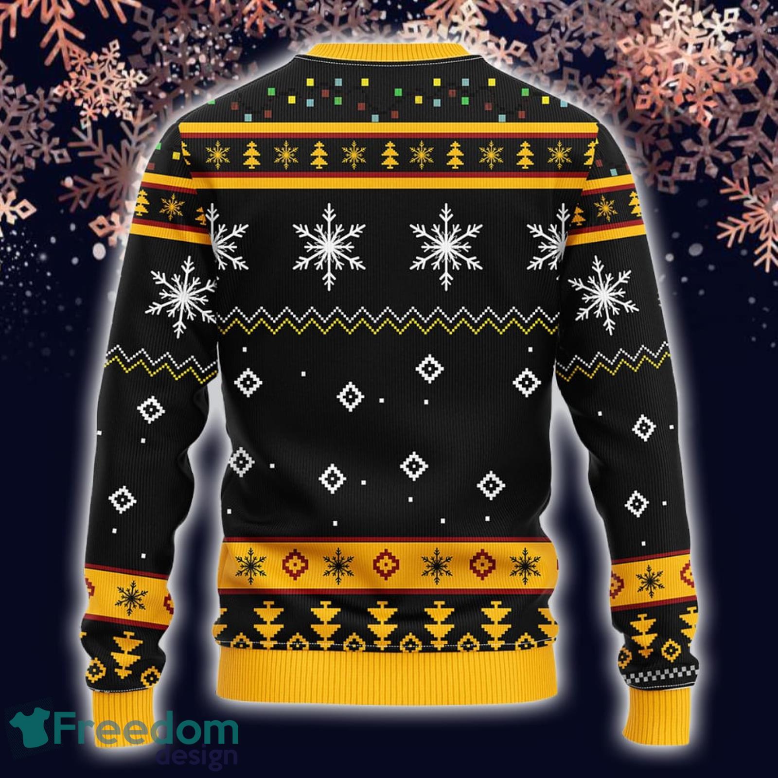 Boston Bruins Funny Grinch Logo NHL Fans Ugly Christmas Sweater Gift Men  Women - Banantees