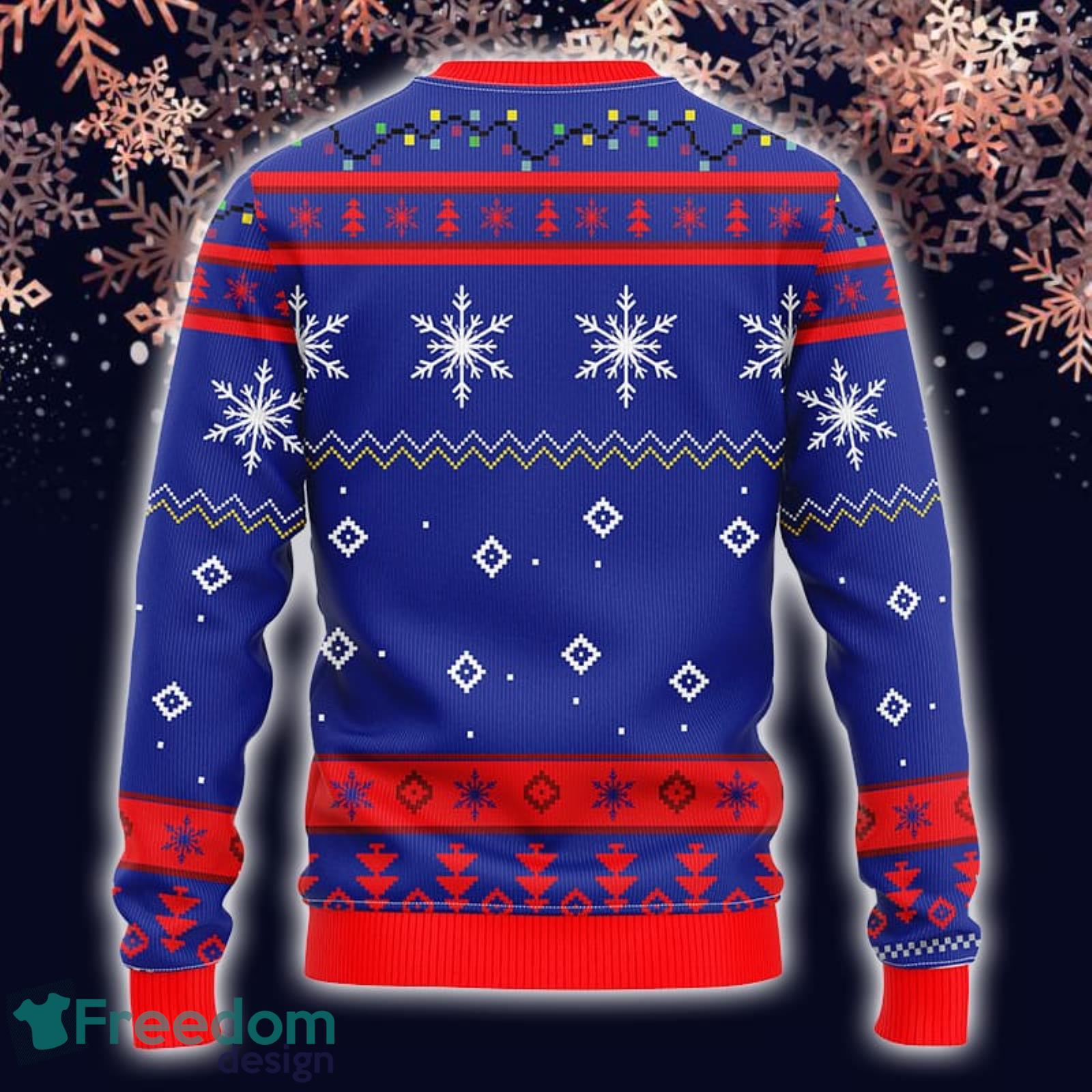 Christmas Gift NHL New York Rangers Logo With Funny Grinch Men And Women Ugly  Christmas Sweater For Fans - Freedomdesign