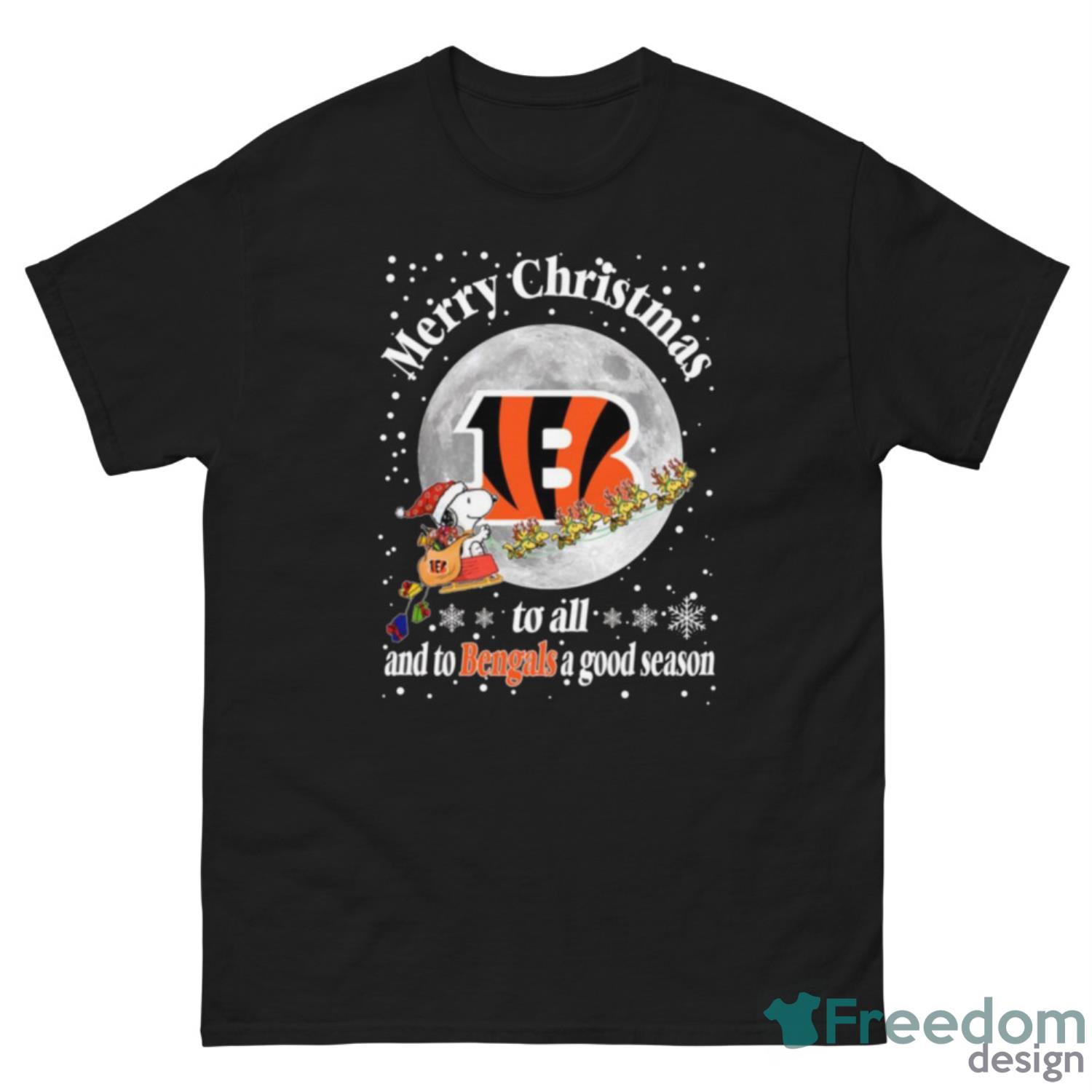 Cincinnati Bengals NFL Christmas Logo 2023 shirt, hoodie, longsleeve,  sweatshirt, v-neck tee