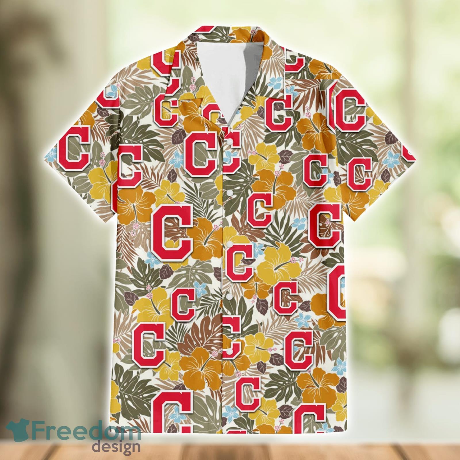 Cleveland Indians Hibiscus Tropical Hawaiian Shirt Men And Women Summer  Gift - Freedomdesign