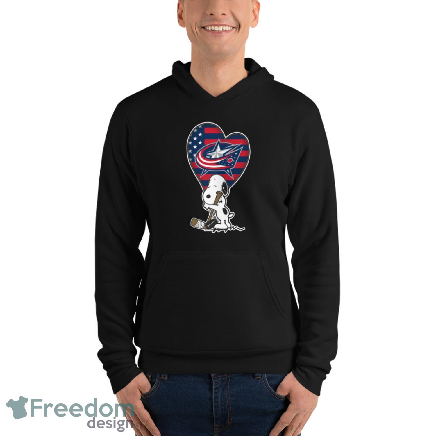 Columbus Blue Jackets NHL Hockey The Peanuts Movie Adorable Snoopy T Shirt - Unisex Fleece Pullover Hoodie Columbus Blue Jackets NHL Hockey The Peanuts Movie Adorable Snoopy T Shirt - Unisex Fleece Pullover Hoodie