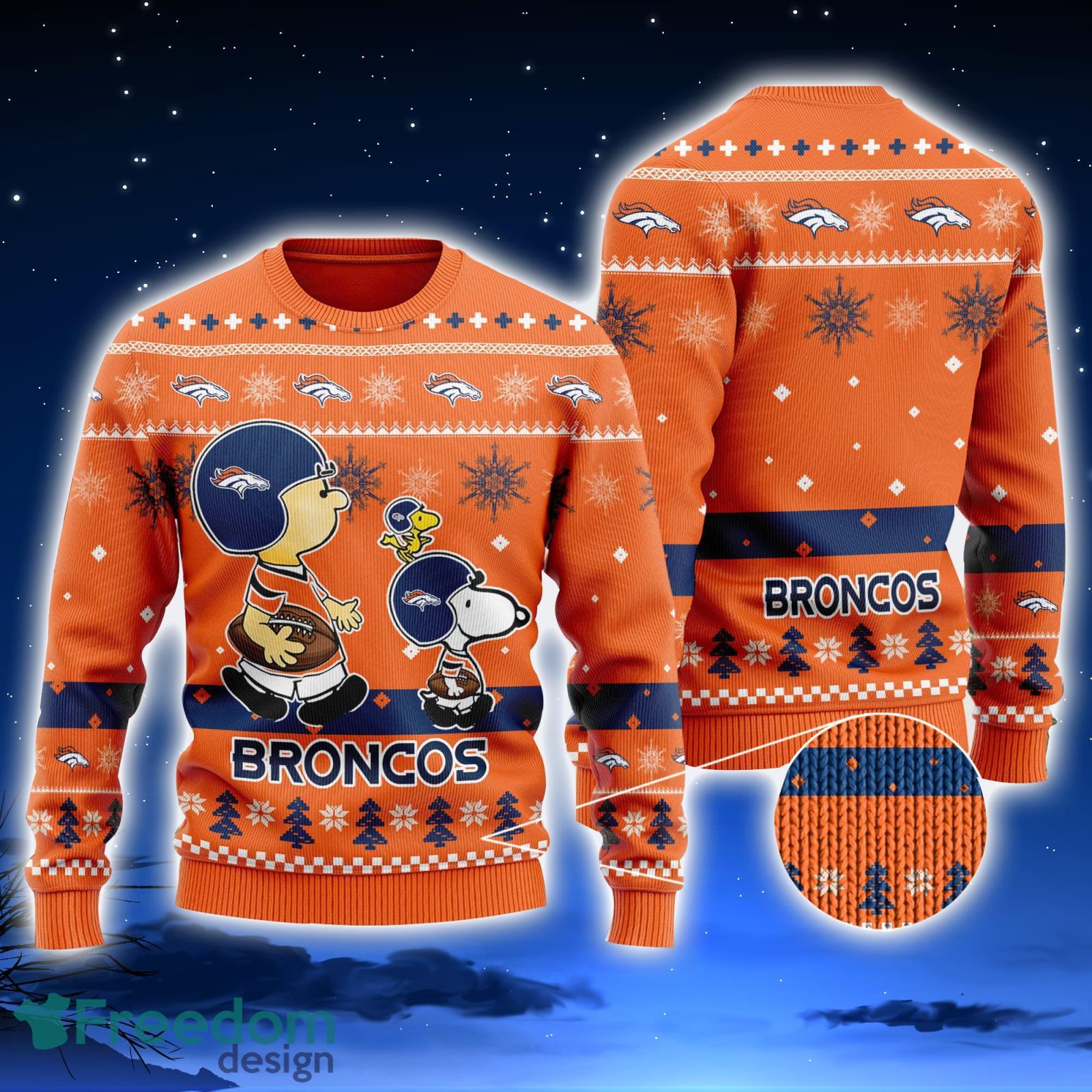 Denver Broncos Santa hat Christmas sweater, hoodie, sweater, long sleeve  and tank top