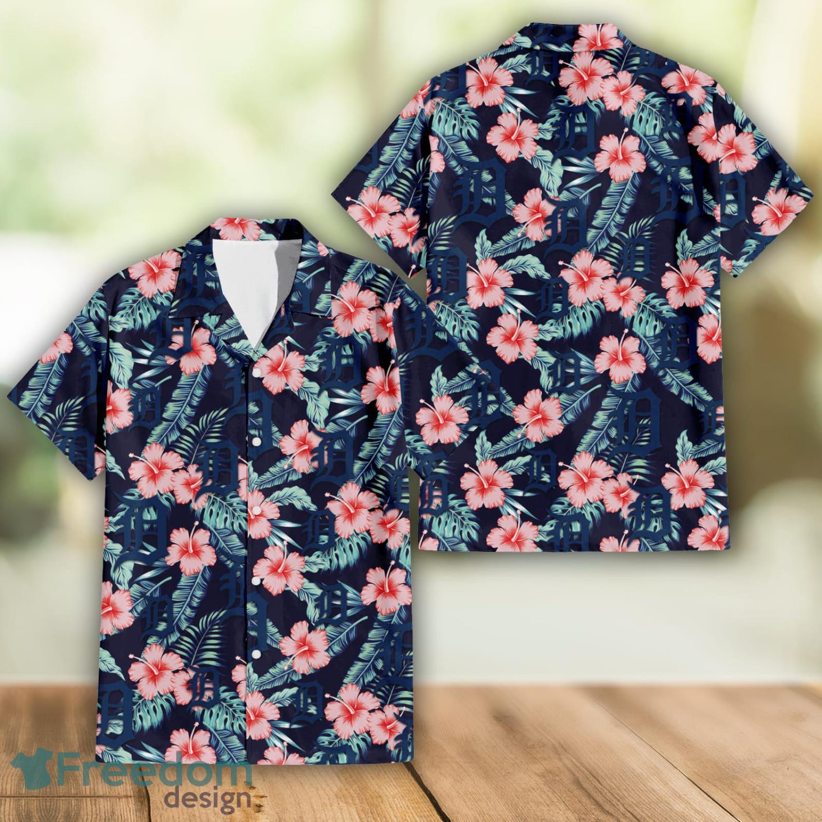 Detroit Tigers Hibiscus Tropical Hawaiian Shirt Men And Women Summer Gift -  Freedomdesign