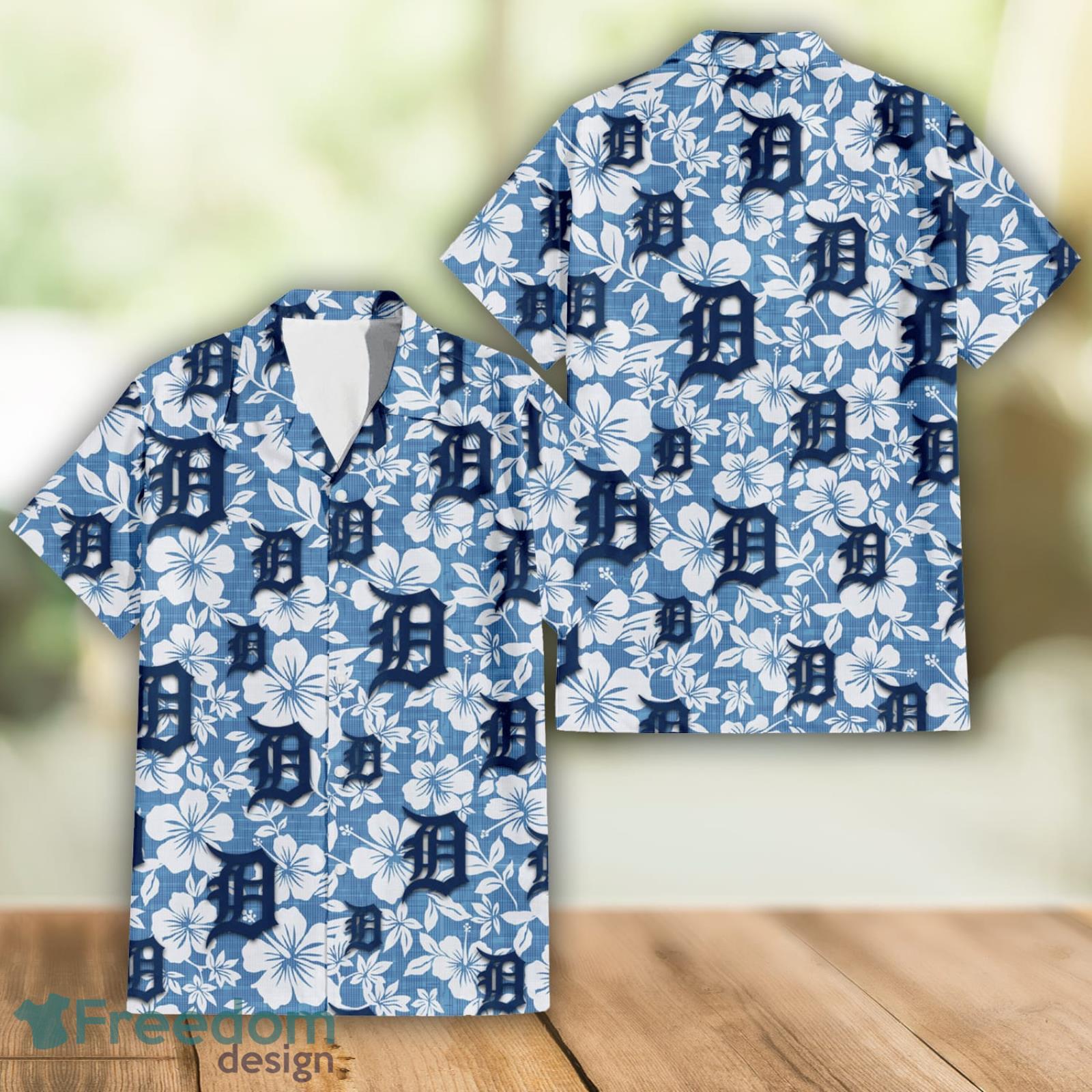 Personalized Detroit Tigers Short Sleeve Button Up Tropical Aloha Hawaiian  Shirts - T-shirts Low Price