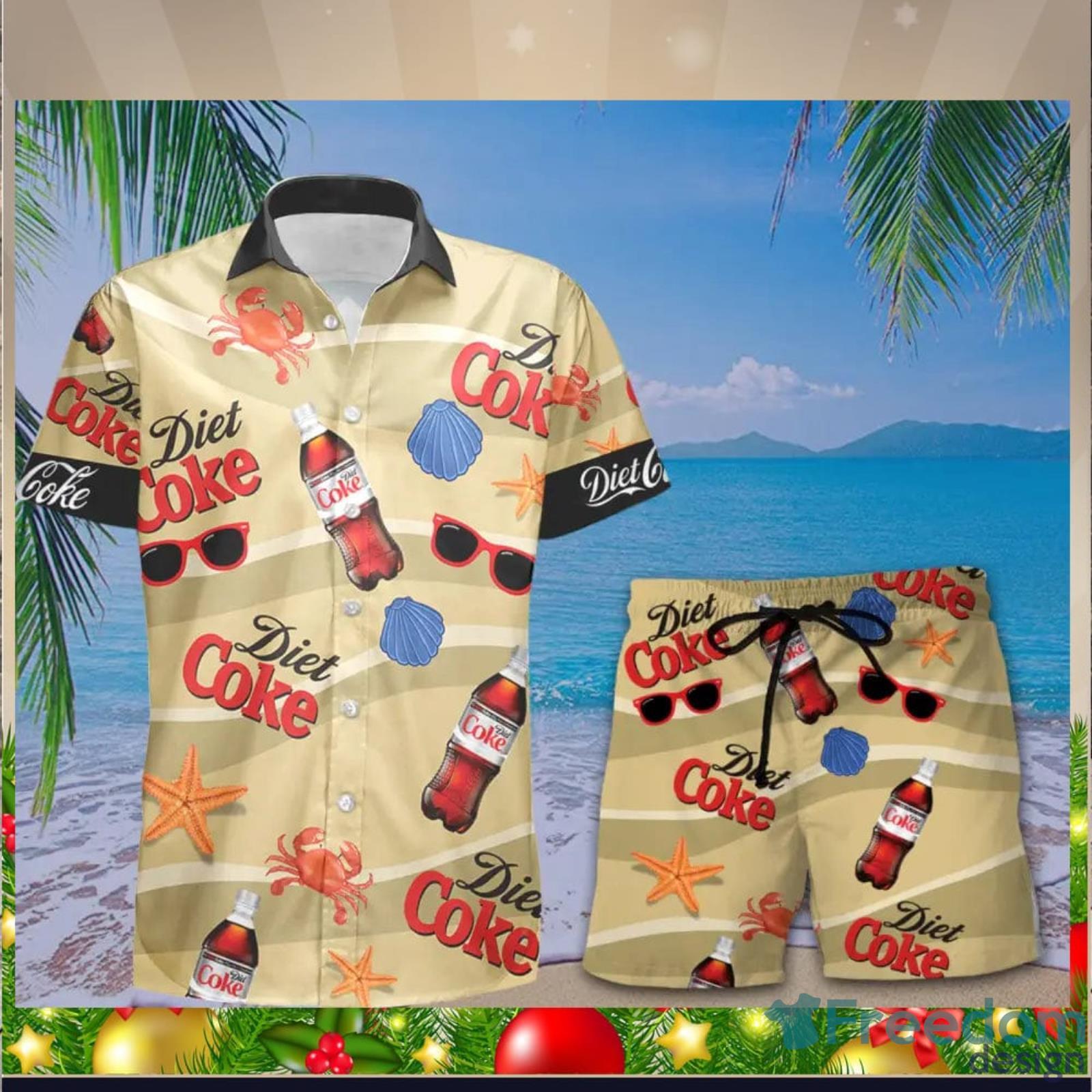 Atlanta Falcons Hawaiian Shirt And Short Set Gift Men Women - Freedomdesign