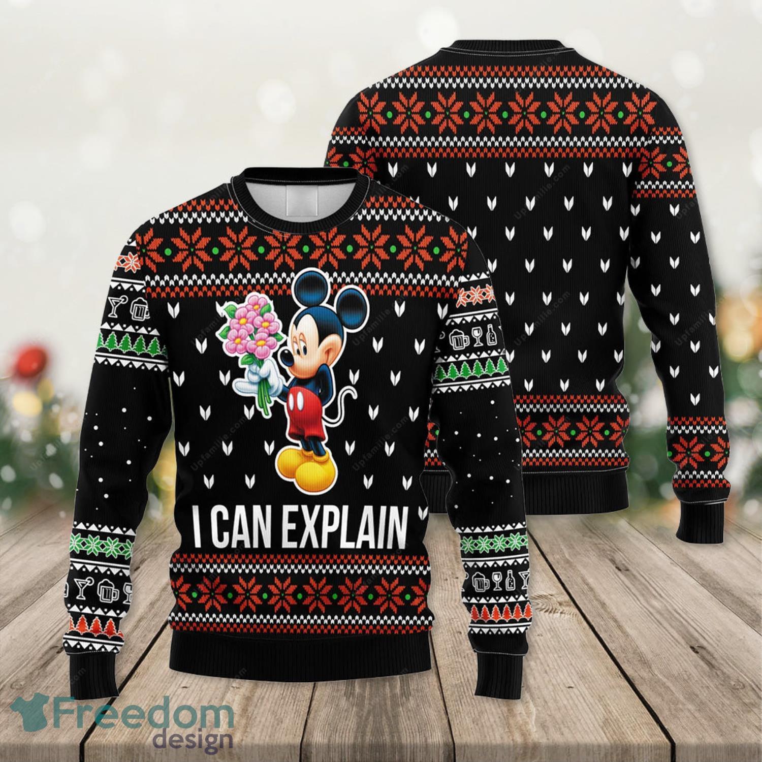 Disney christmas sweater on sale womens