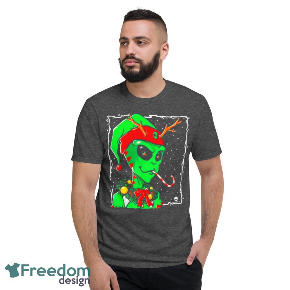 Elf Xaliens Christmas Holiday Sweater T-Shirt For Men Women And Youth - Short Sleeve T-Shirt-1 Elf Xaliens Christmas Holiday Sweater T-Shirt For Men Women And Youth - Short Sleeve T-Shirt-1