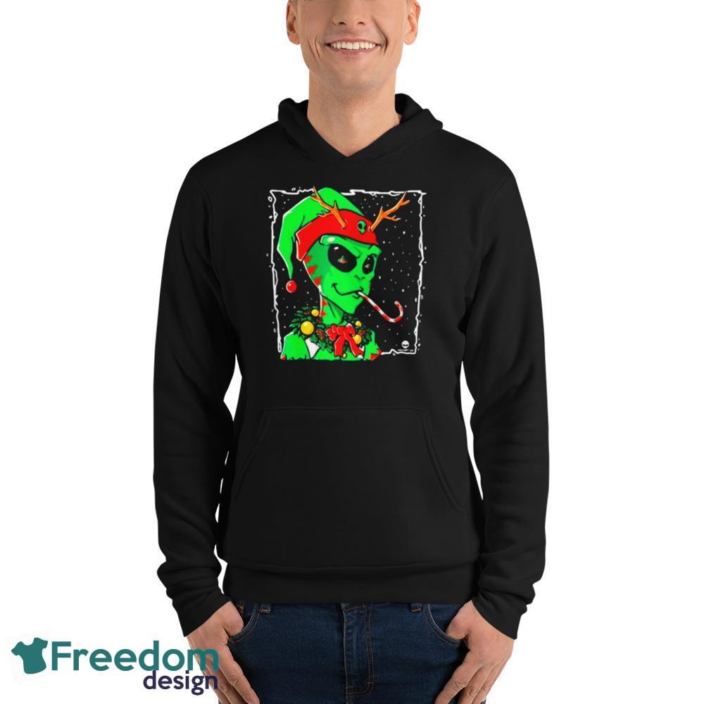Elf Xaliens Christmas Holiday Sweater T-Shirt For Men Women And Youth - Unisex Fleece Pullover Hoodie Elf Xaliens Christmas Holiday Sweater T-Shirt For Men Women And Youth - Unisex Fleece Pullover Hoodie