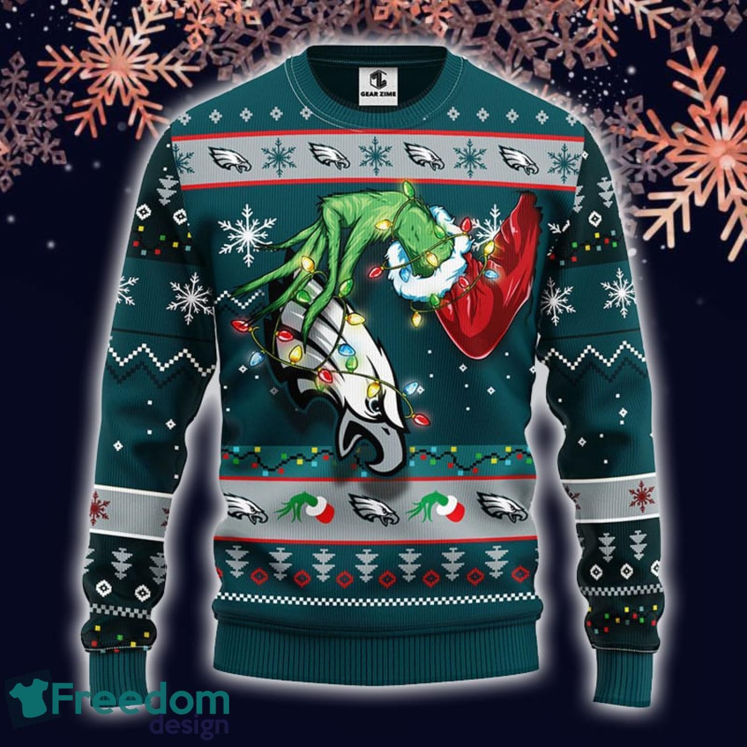 Las Vegas Raiders Eyelash Ugly Ideas Funny Ugly Christmas Sweater -  Freedomdesign
