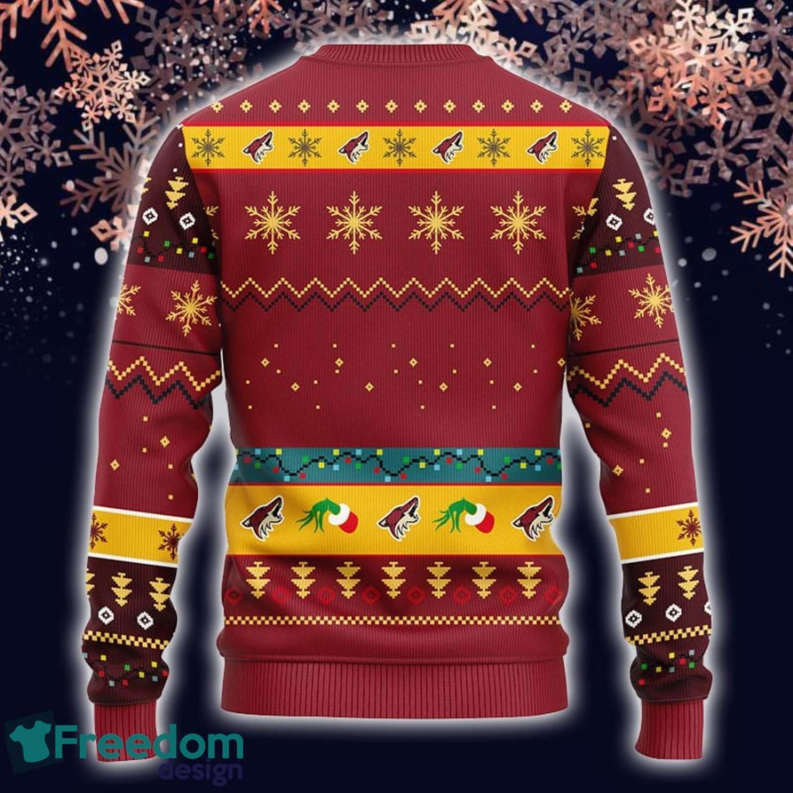 Phoenix Coyotes Minion Ugly Sweater Gift For Christmas