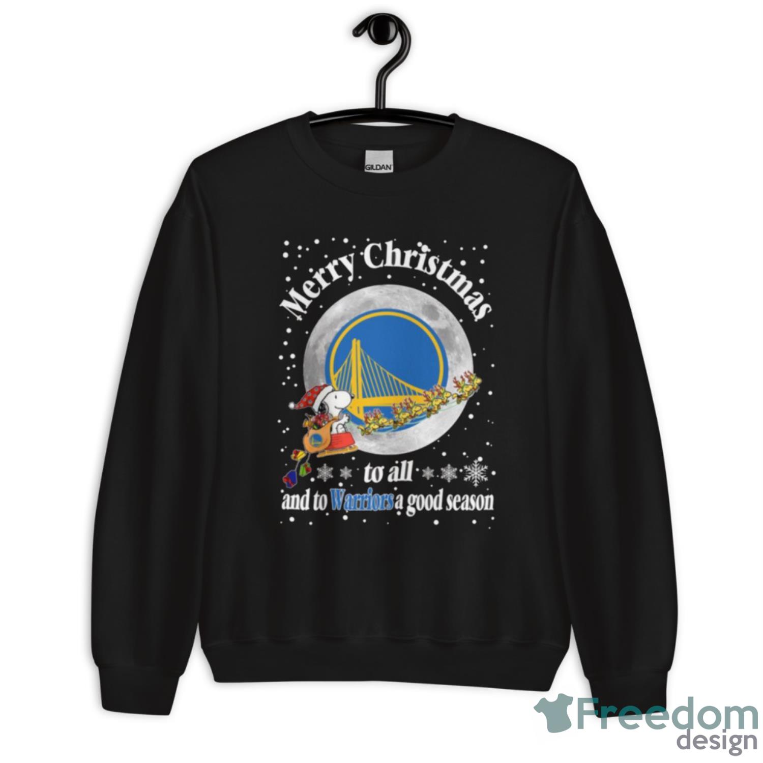 Golden State Warriors Merry Christmas To All And To Warriors A Good Season NBA Basketball Sports T Shirt - Unisex Heavy Blend Crewneck Sweatshirt Golden State Warriors Merry Christmas To All And To Warriors A Good Season NBA Basketball Sports T Shirt - Unisex Heavy Blend Crewneck Sweatshirt