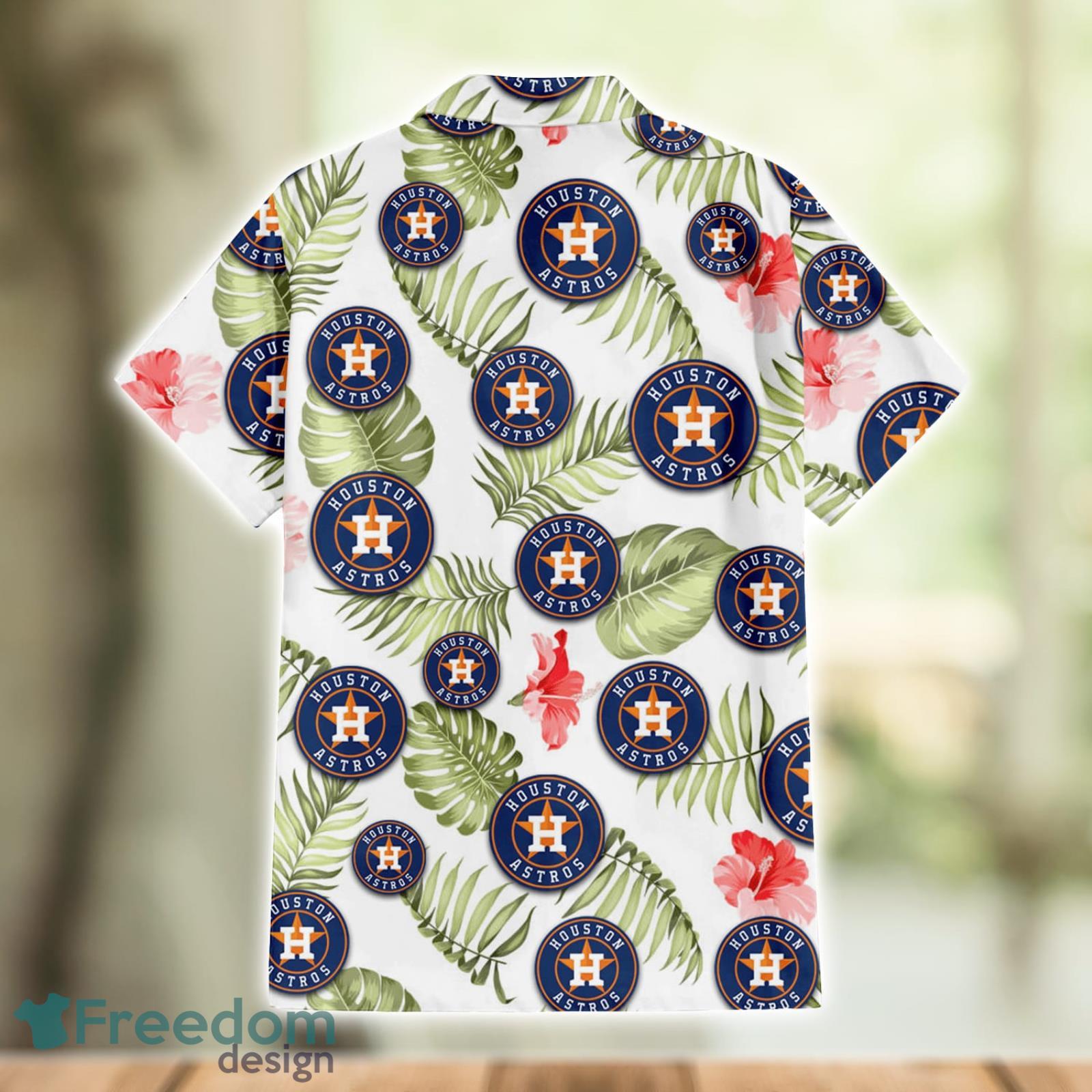 Houston Astros Logo MLB Hawaii Polo Shirt For Fans - Freedomdesign
