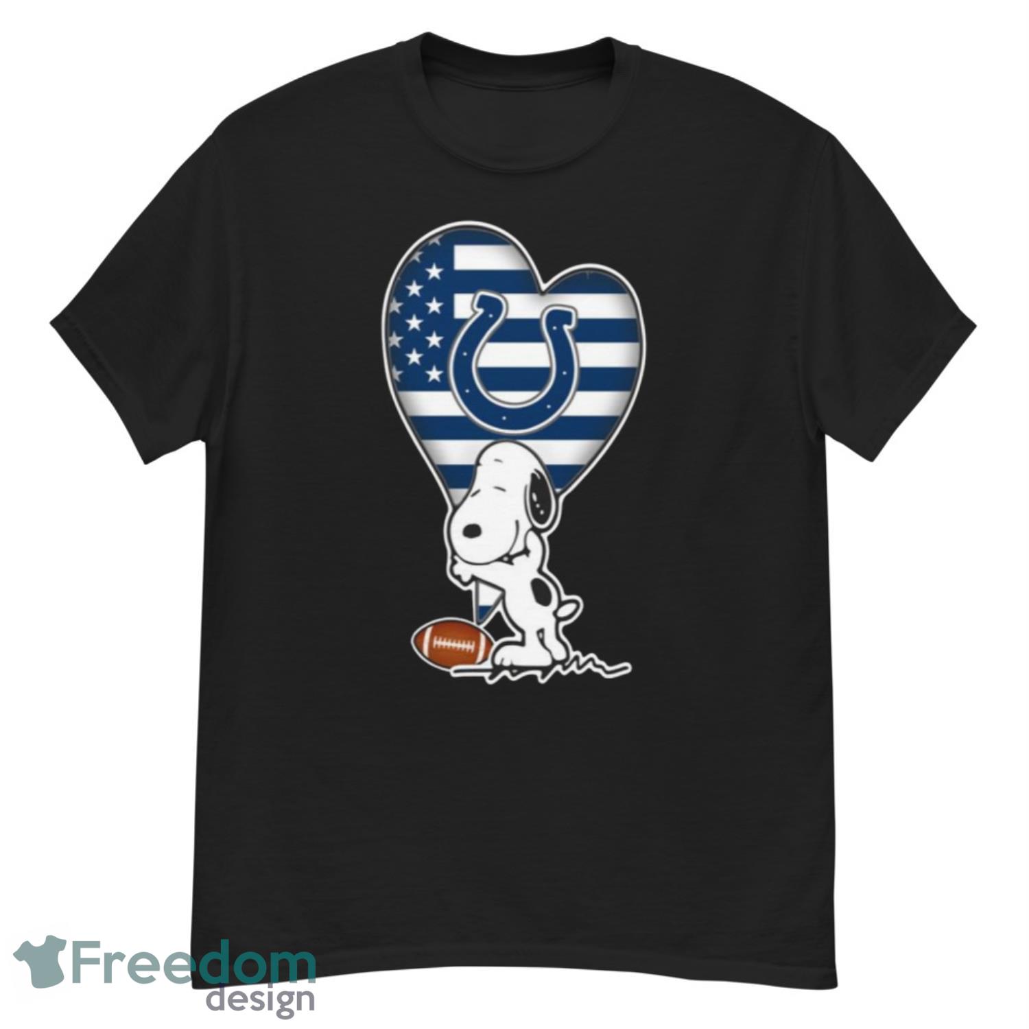 Snoopy Indianapolis Colts Nfl Football Shirt - High-Quality