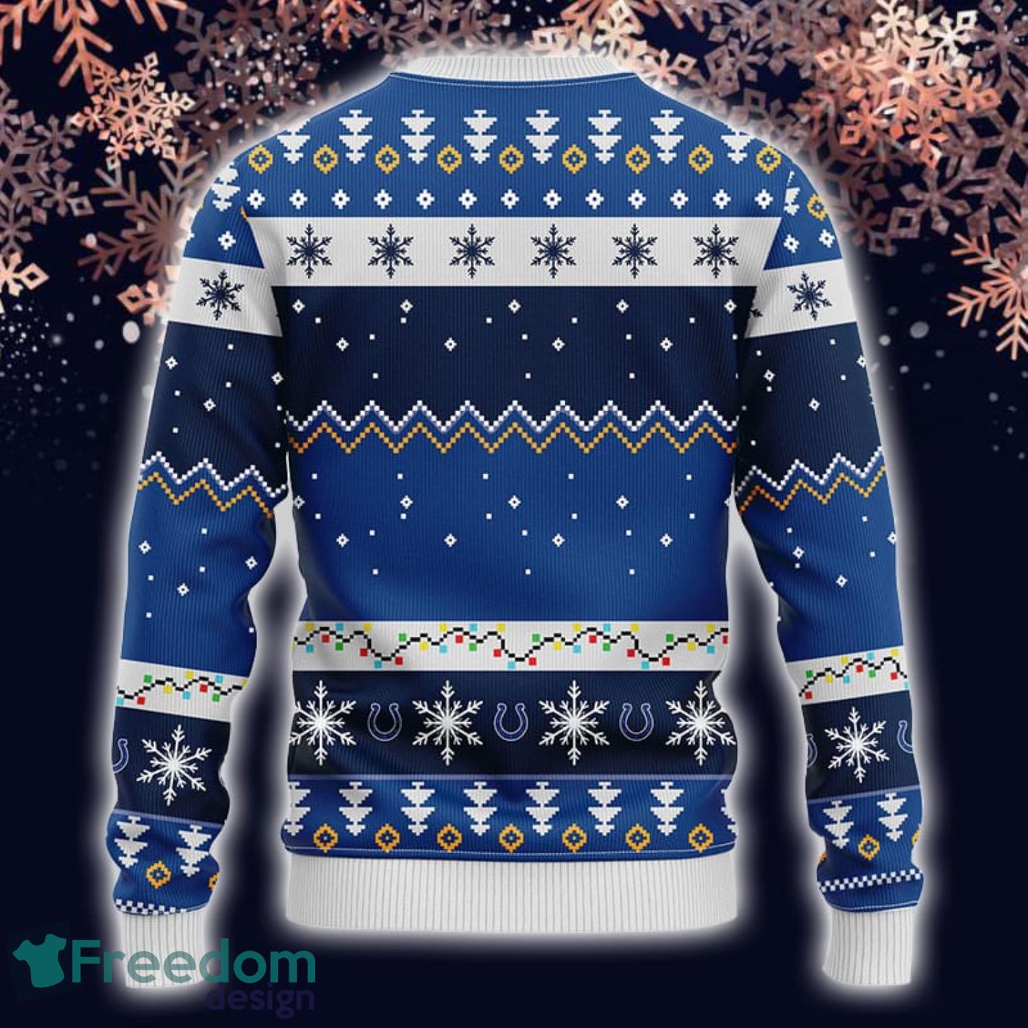 NFL Fans Indianapolis Colts Grateful Dead Logo Ugly Christmas Sweater For  Men And Women - Freedomdesign