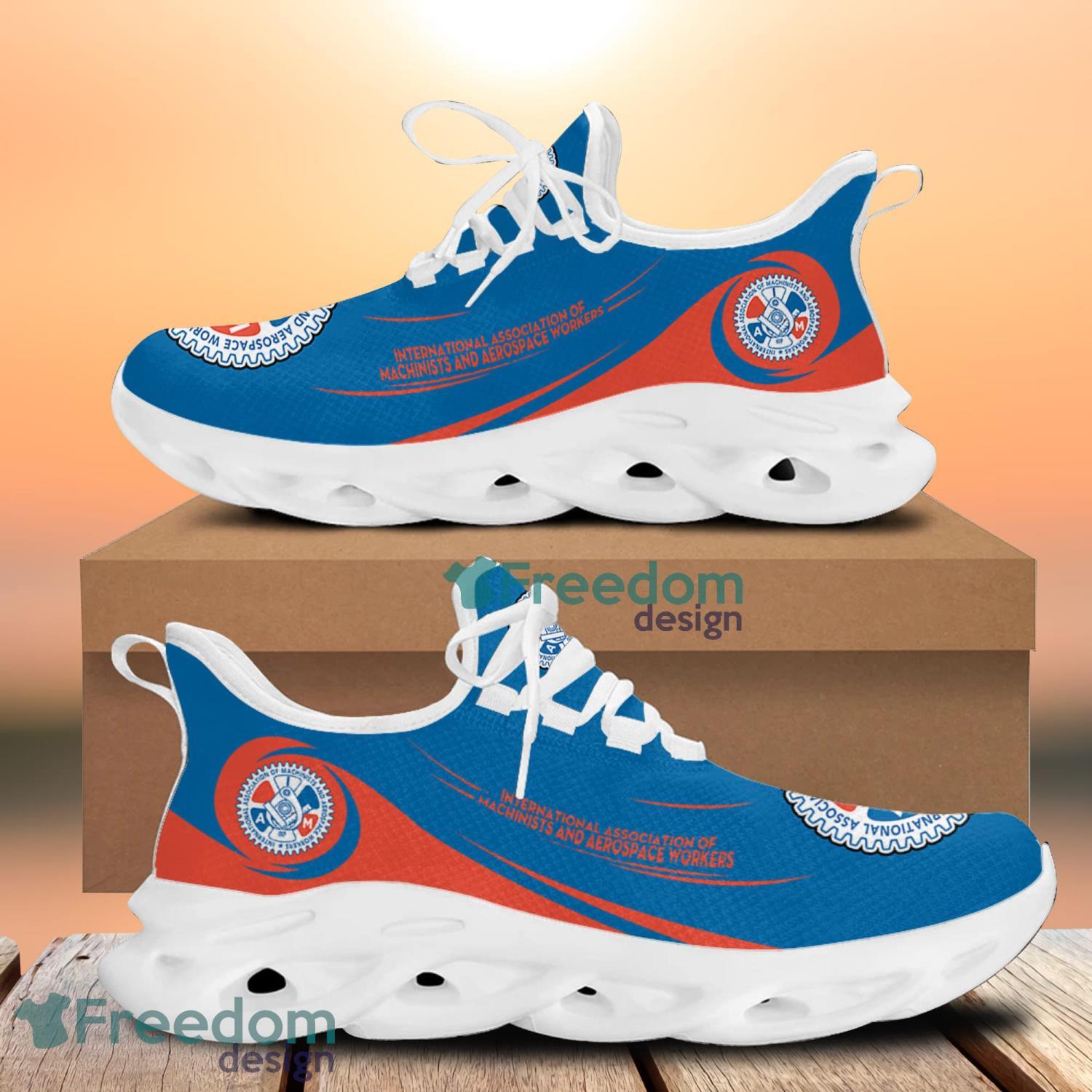 International Association Of Machinists And Aerospace Workers Max Soul Shoes Running Sneakers image International Association Of Machinists And Aerospace Workers Max Soul Shoes Running Sneakers Product Photo 2