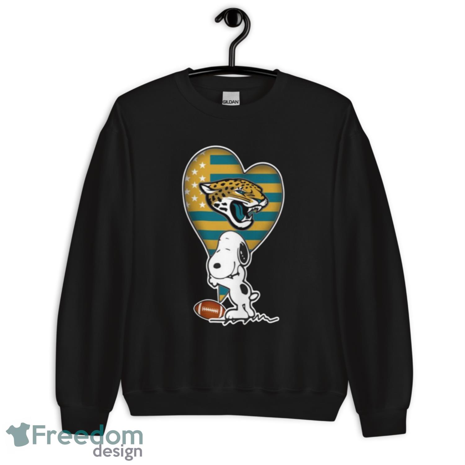 Merry Christmas Season Jacksonville Jaguars Snoopy 3D Hoodie Cute