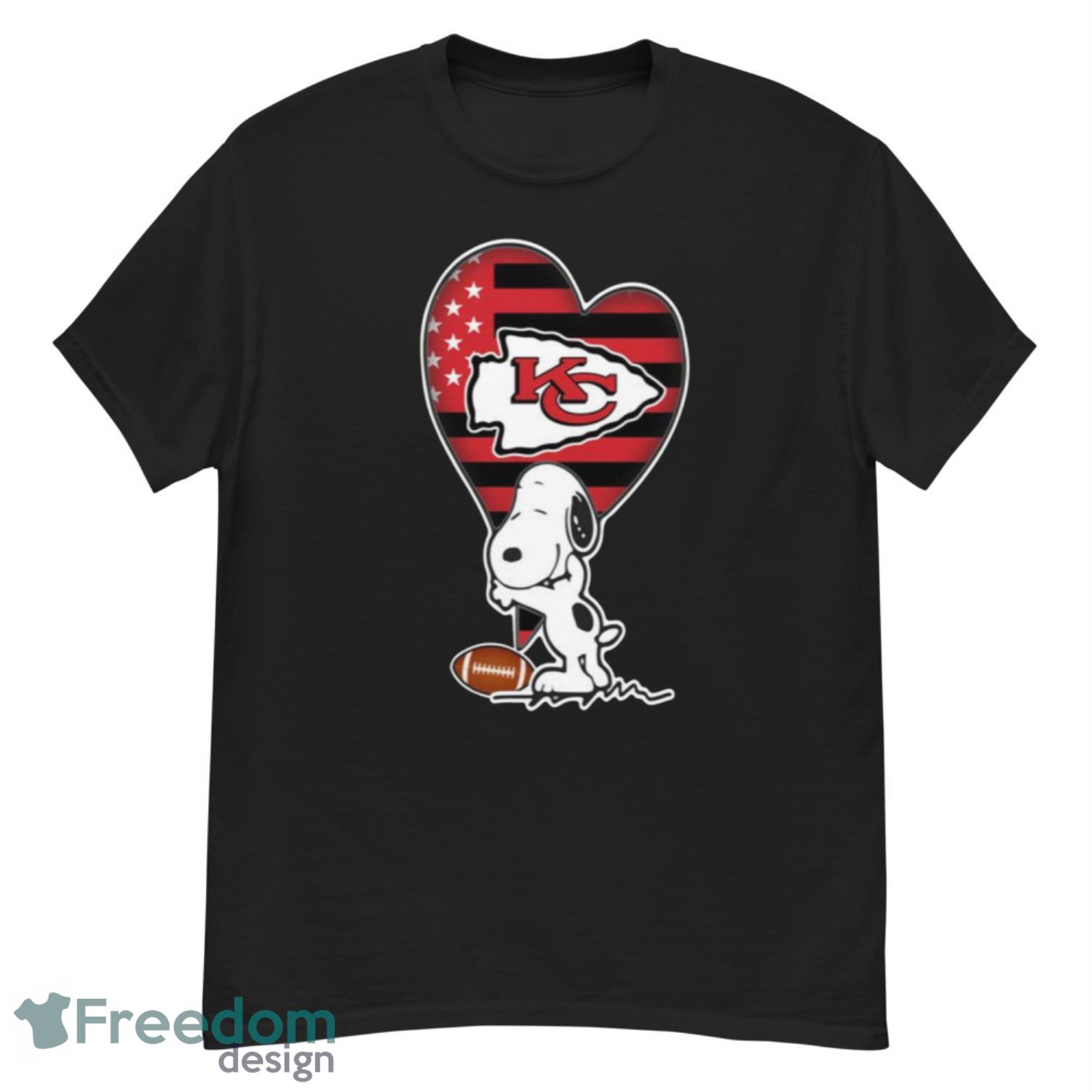 Kansas City Chiefs NFL Football Snoopy Woodstock The Peanuts Movie Youth  Sweatshirt